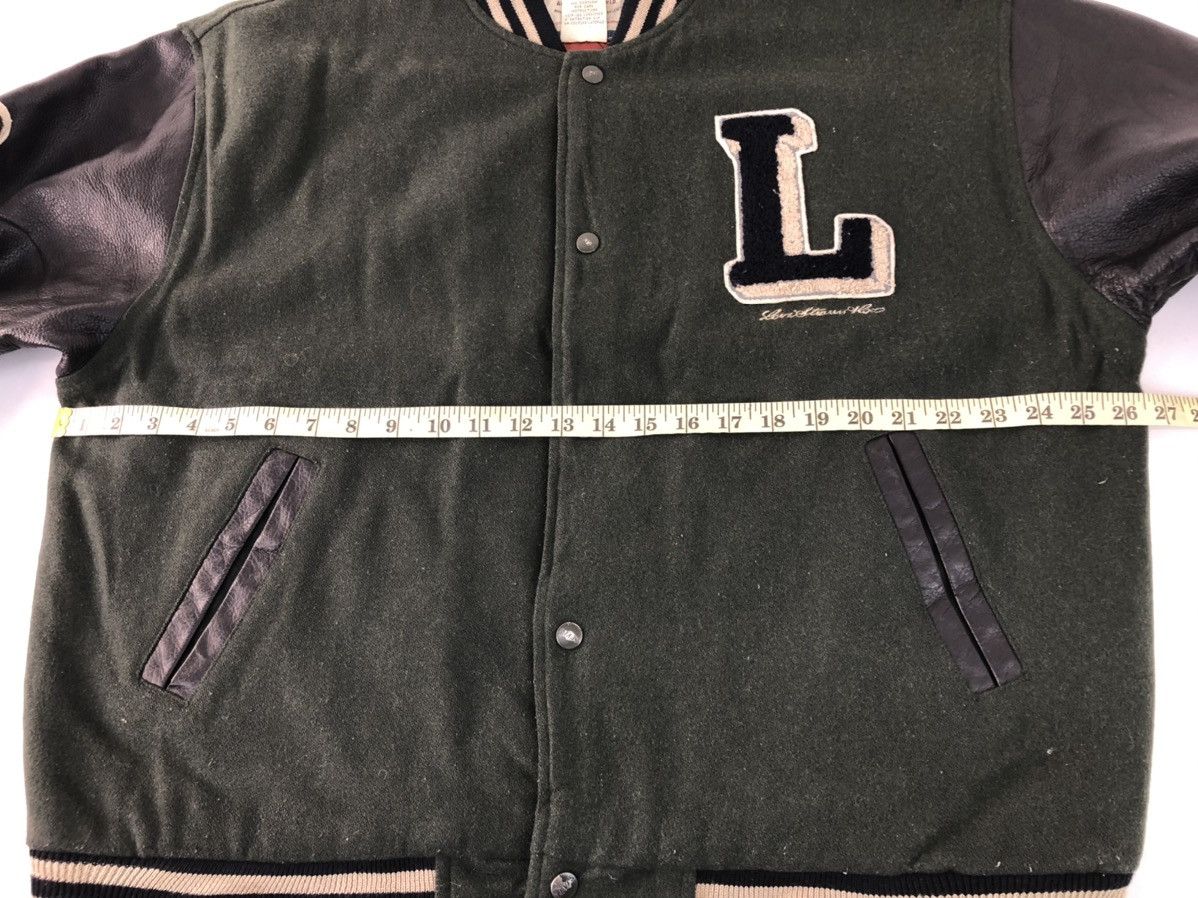 Leather × Levi's Vintage Levi’s Varsity Jacket Wool/Leather Material Rare Size US XL / EU 56 / 4 - 7 Thumbnail