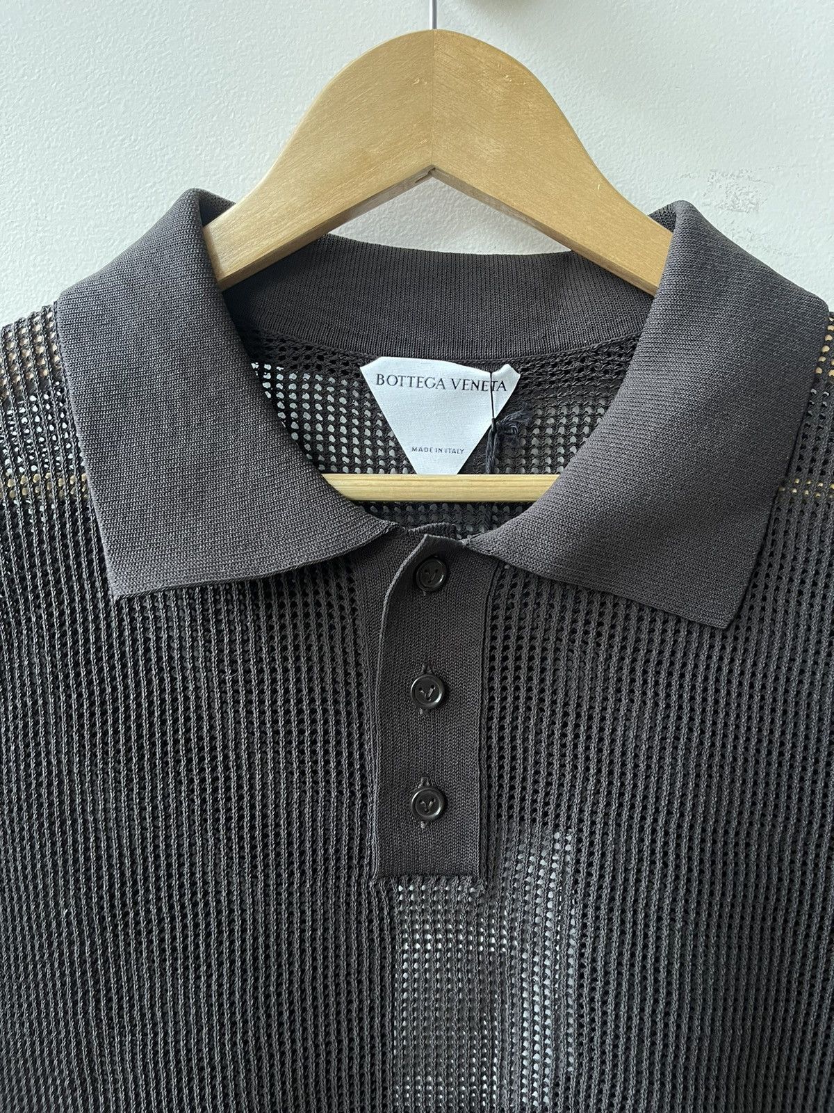 Bottega Veneta Bottega Veneta Net Polo Size US XL / EU 56 / 4 - 3 Thumbnail