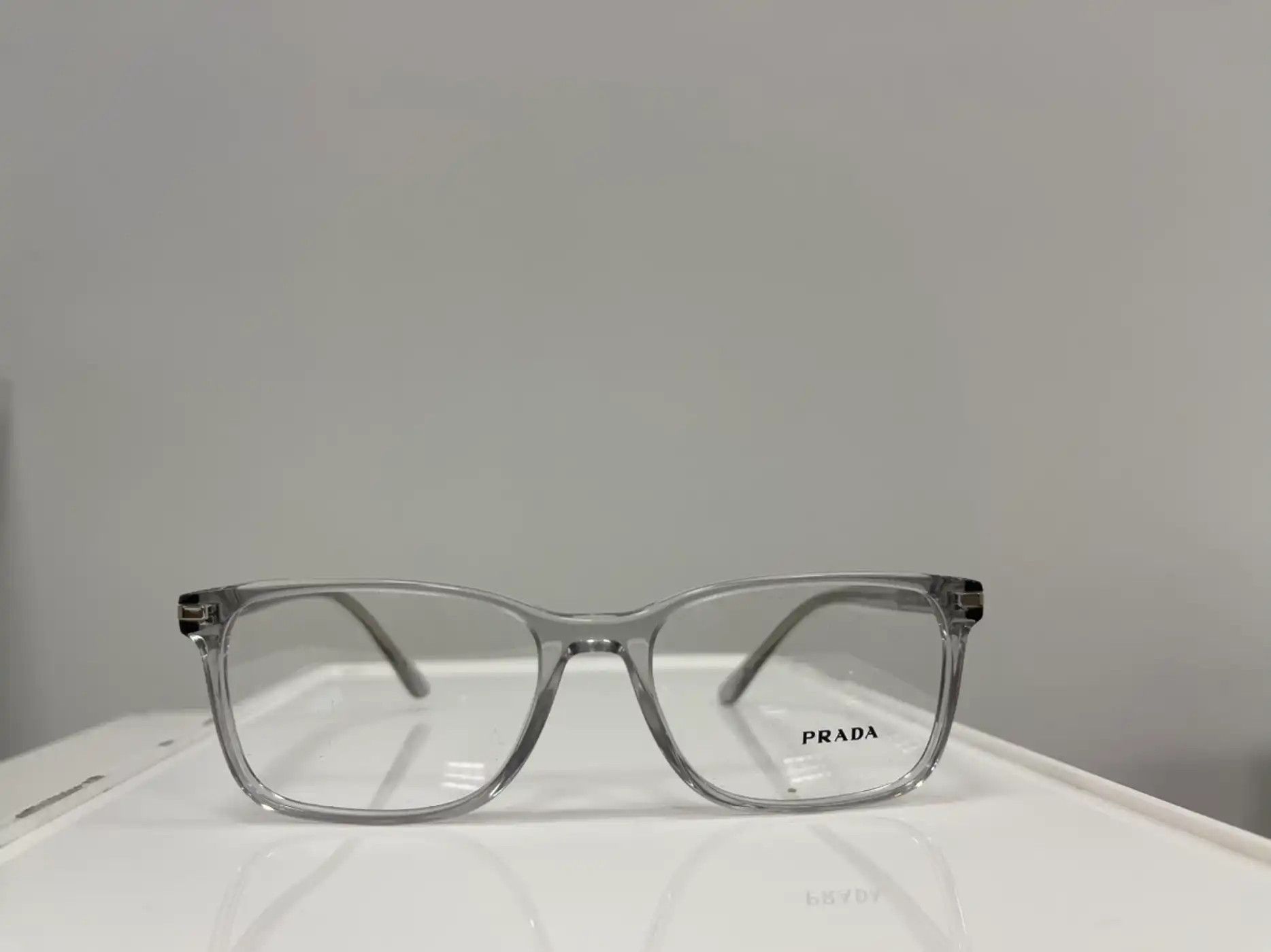 image of New Prada Clear Transparent Glasses Eyeglass, Men's