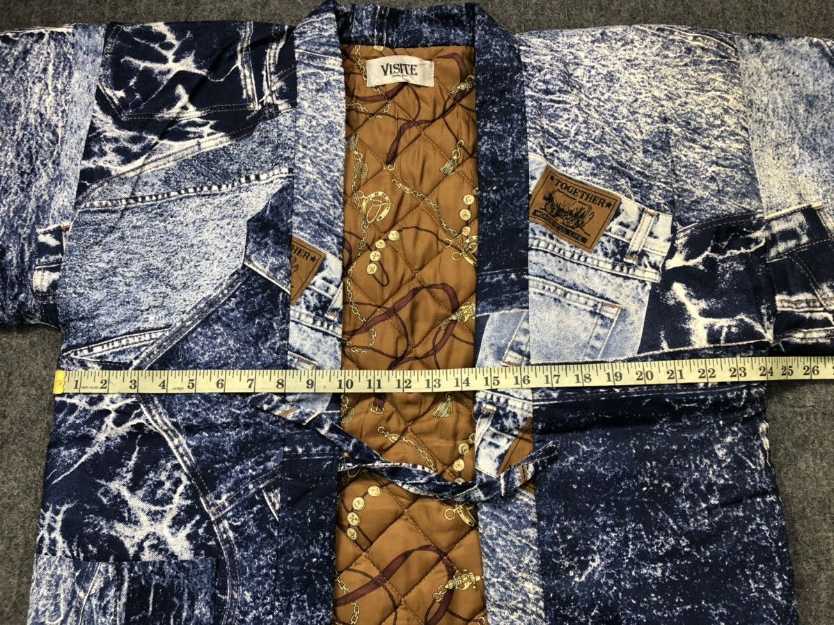 Japanese Brand Vintage Puffer Kimono State Of Liberty Quilted Inner Size US L / EU 52-54 / 3 - 6 Thumbnail