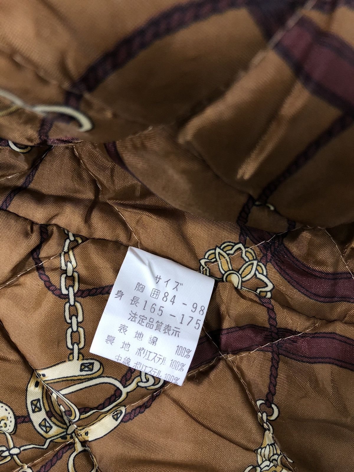 Japanese Brand Vintage Puffer Kimono State Of Liberty Quilted Inner Size US L / EU 52-54 / 3 - 4 Thumbnail