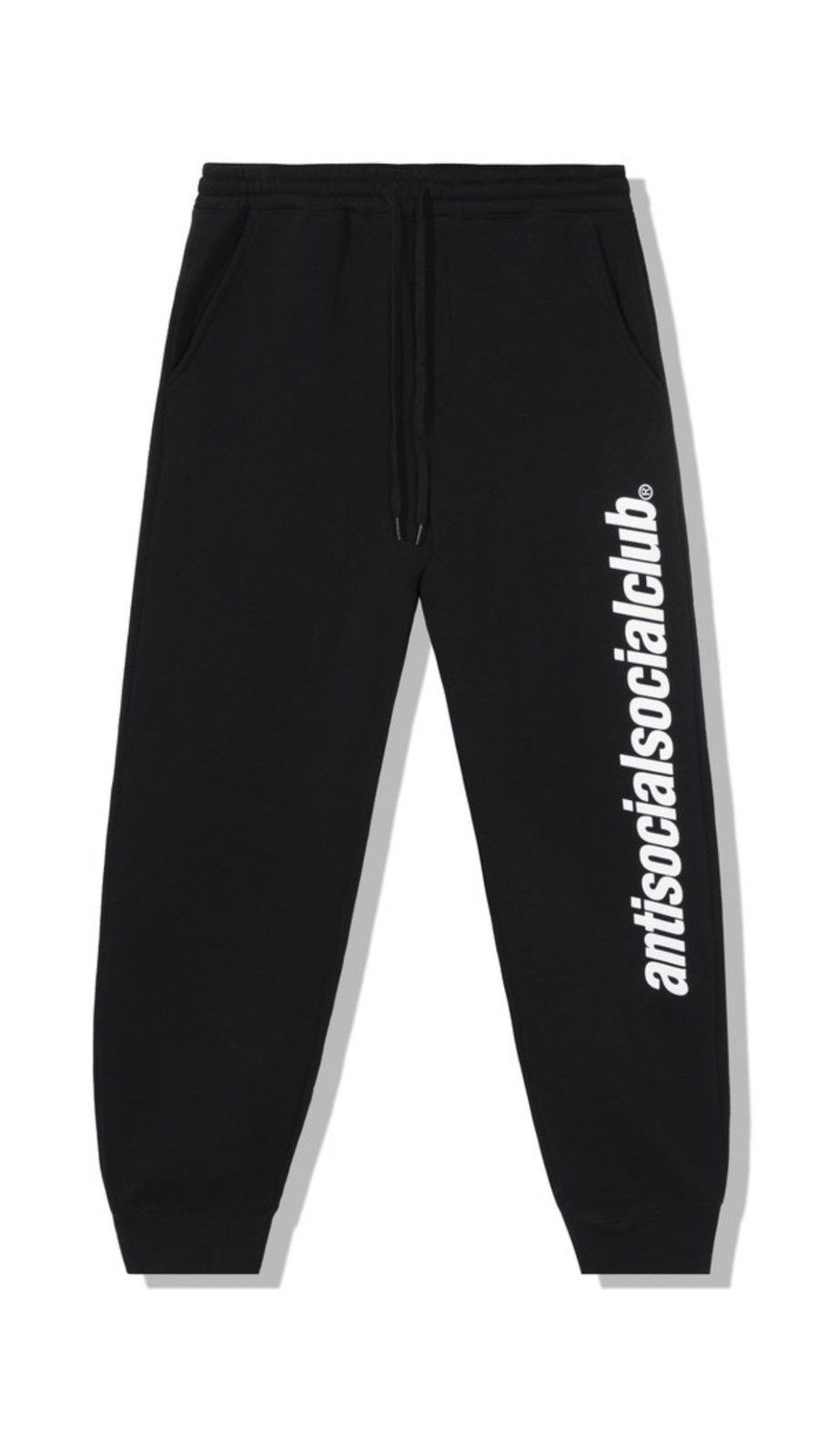 image of Anti Social Social Club Assc Official Sweatpants (Small) in Black, Men's (Size 30)