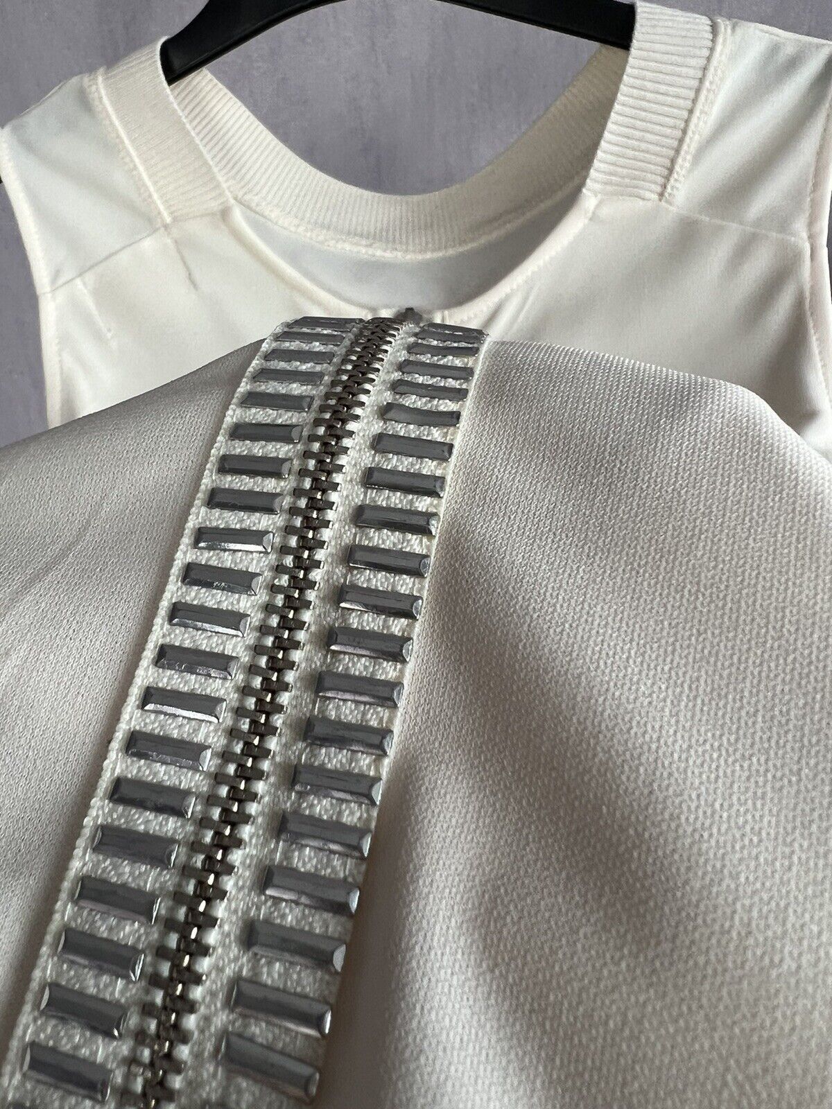 Jean Paul Gaultier Jean Paul Gaultier Lindex Tank Top Ivory Size S Size S / US 4 / IT 40 - 3 Thumbnail