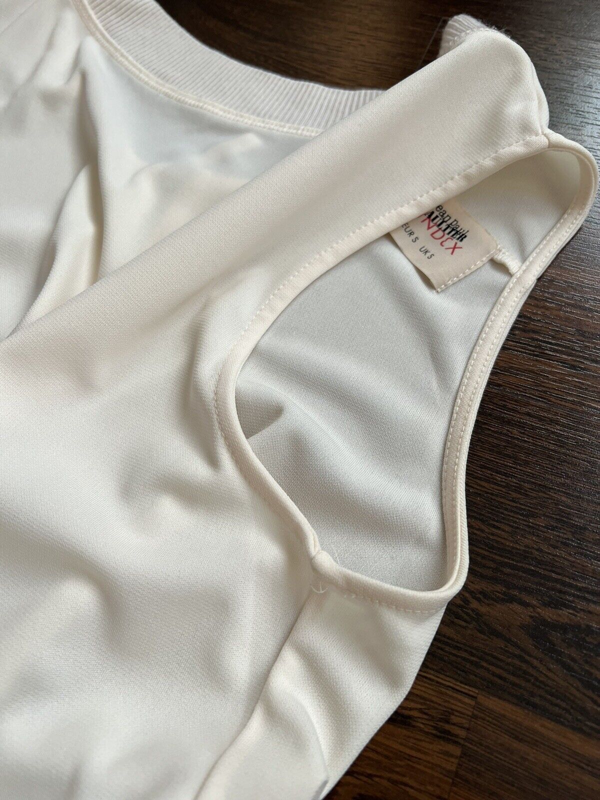 Jean Paul Gaultier Jean Paul Gaultier Lindex Tank Top Ivory Size S Size S / US 4 / IT 40 - 7 Thumbnail