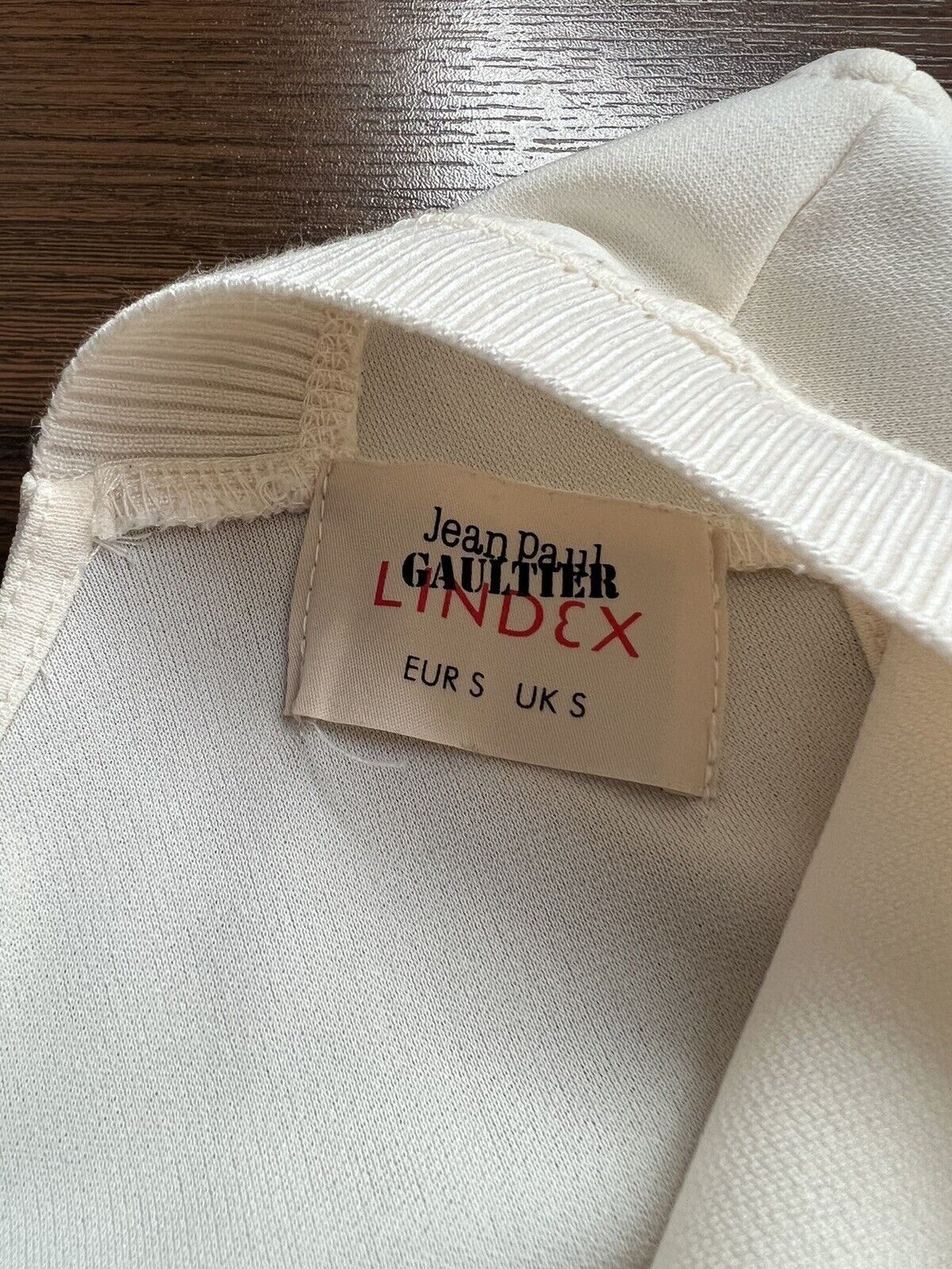Jean Paul Gaultier Jean Paul Gaultier Lindex Tank Top Ivory Size S Size S / US 4 / IT 40 - 8 Thumbnail