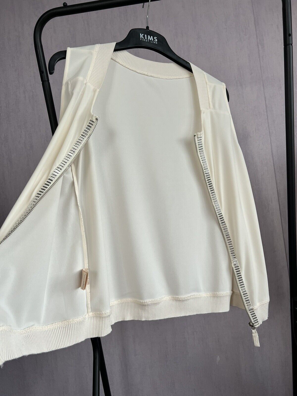 Jean Paul Gaultier Jean Paul Gaultier Lindex Tank Top Ivory Size S Size S / US 4 / IT 40 - 6 Thumbnail