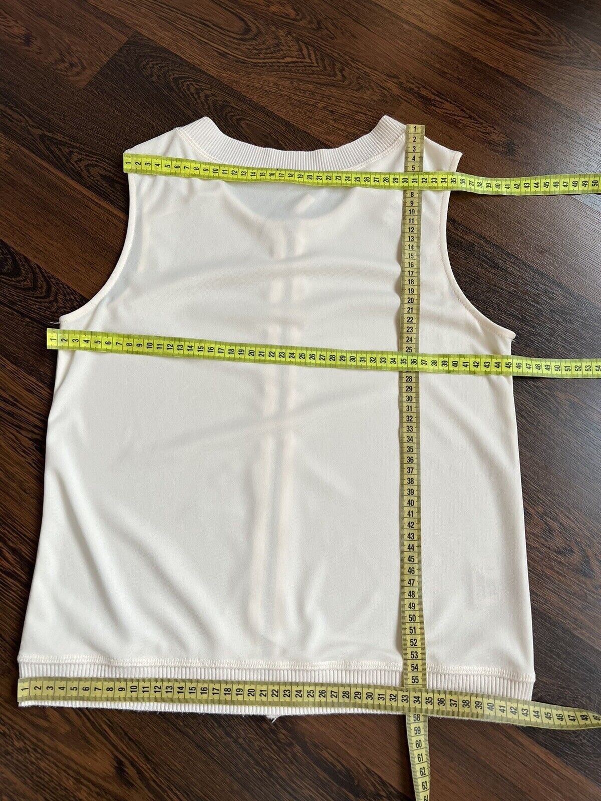 Jean Paul Gaultier Jean Paul Gaultier Lindex Tank Top Ivory Size S Size S / US 4 / IT 40 - 13 Thumbnail