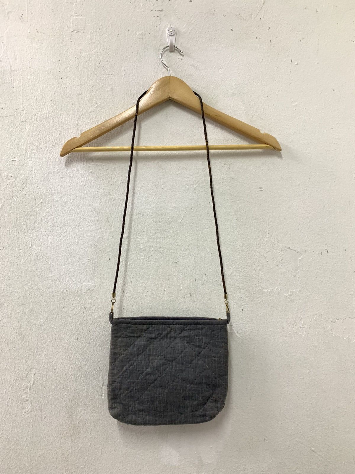 Japanese Brand Sling Bag Boro Style Small Size ONE SIZE - 3 Thumbnail