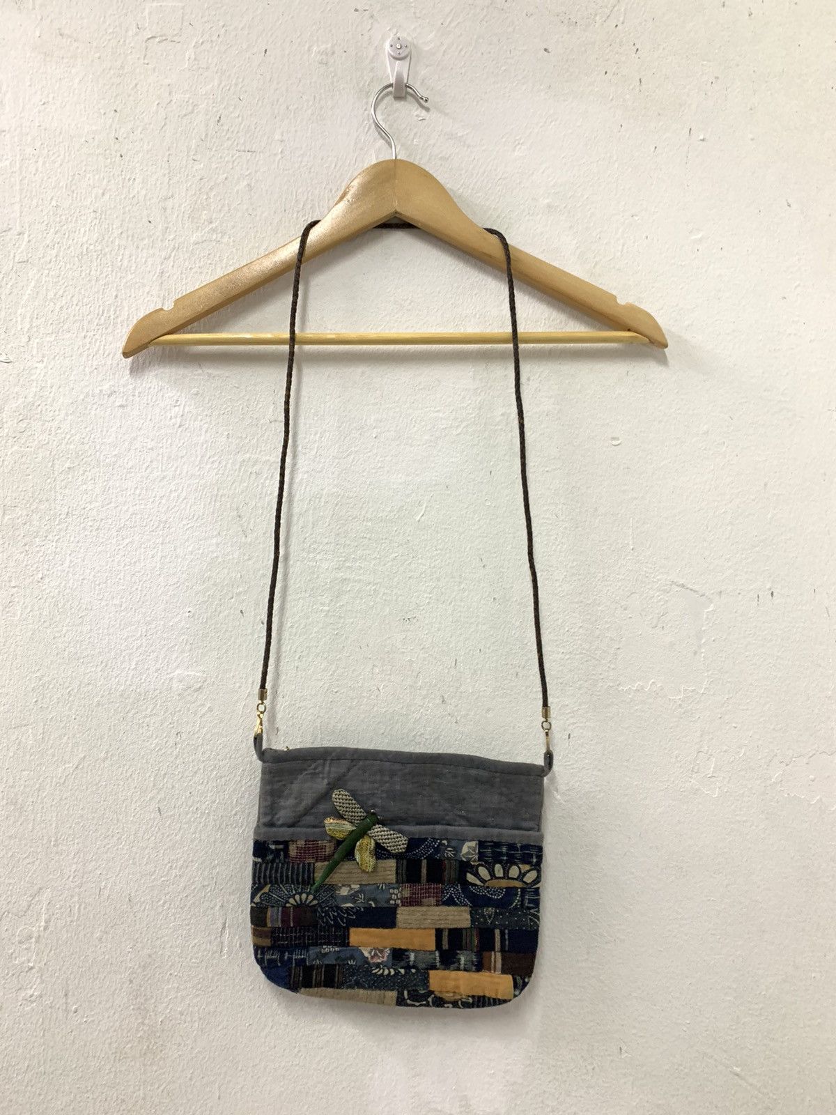 Japanese Brand Sling Bag Boro Style Small Size ONE SIZE - 1 Thumbnail