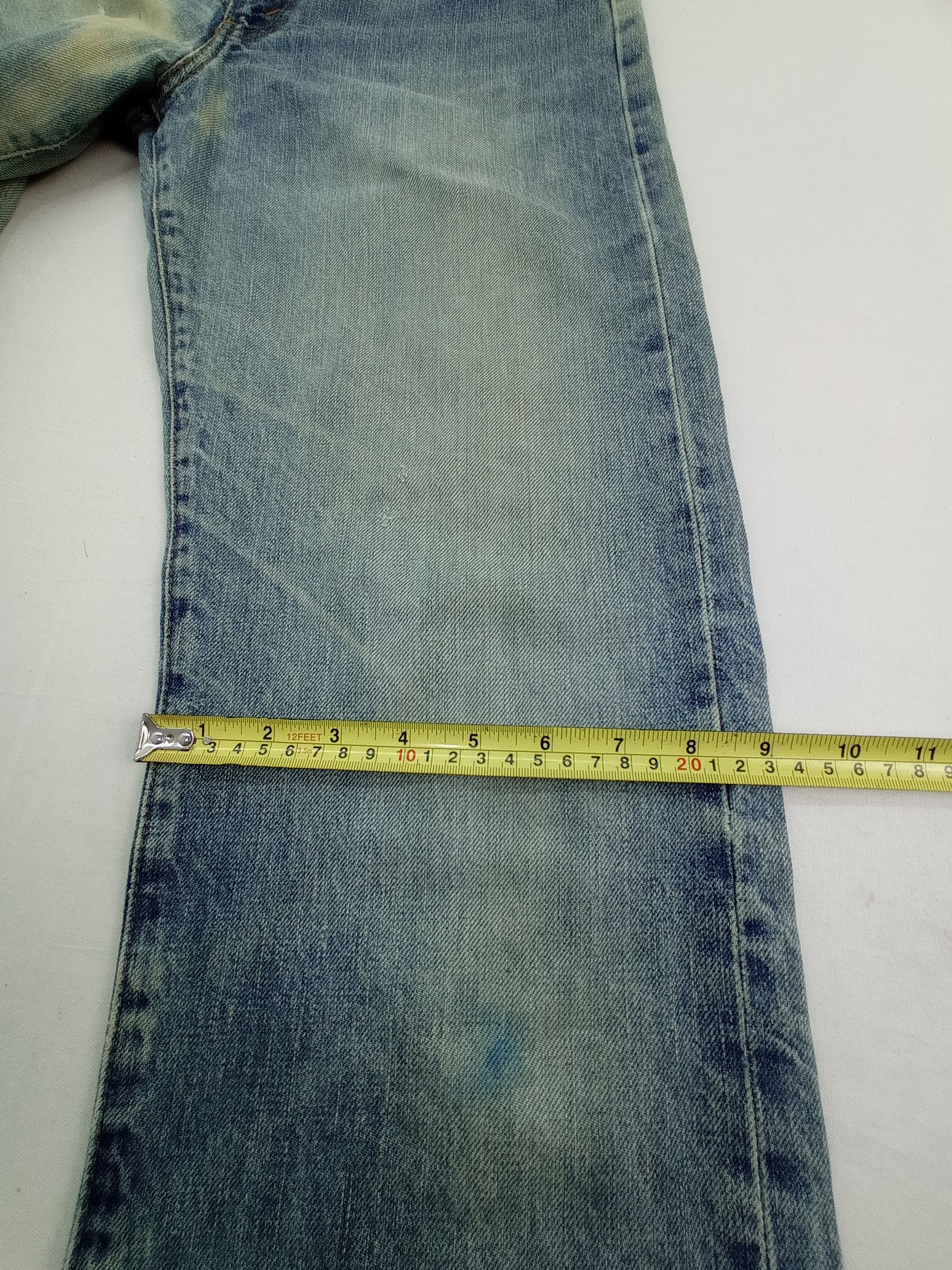Levi's Levi's 502 Big E Selvage Disstrested Denim Size US 30 / EU 46 - 13 Thumbnail