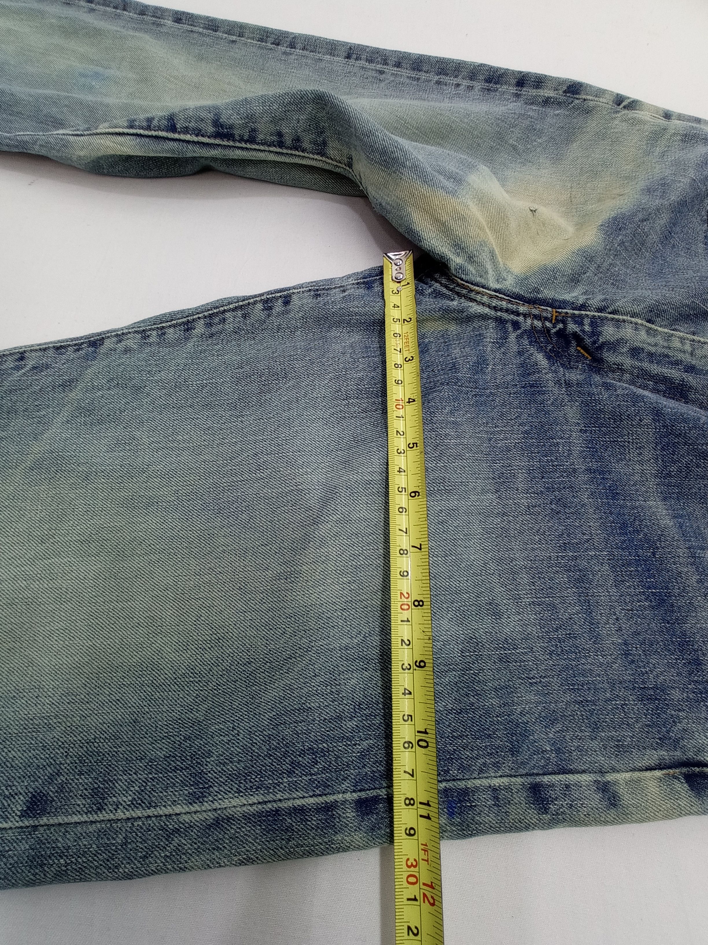 Levi's Levi's 502 Big E Selvage Disstrested Denim Size US 30 / EU 46 - 14 Thumbnail