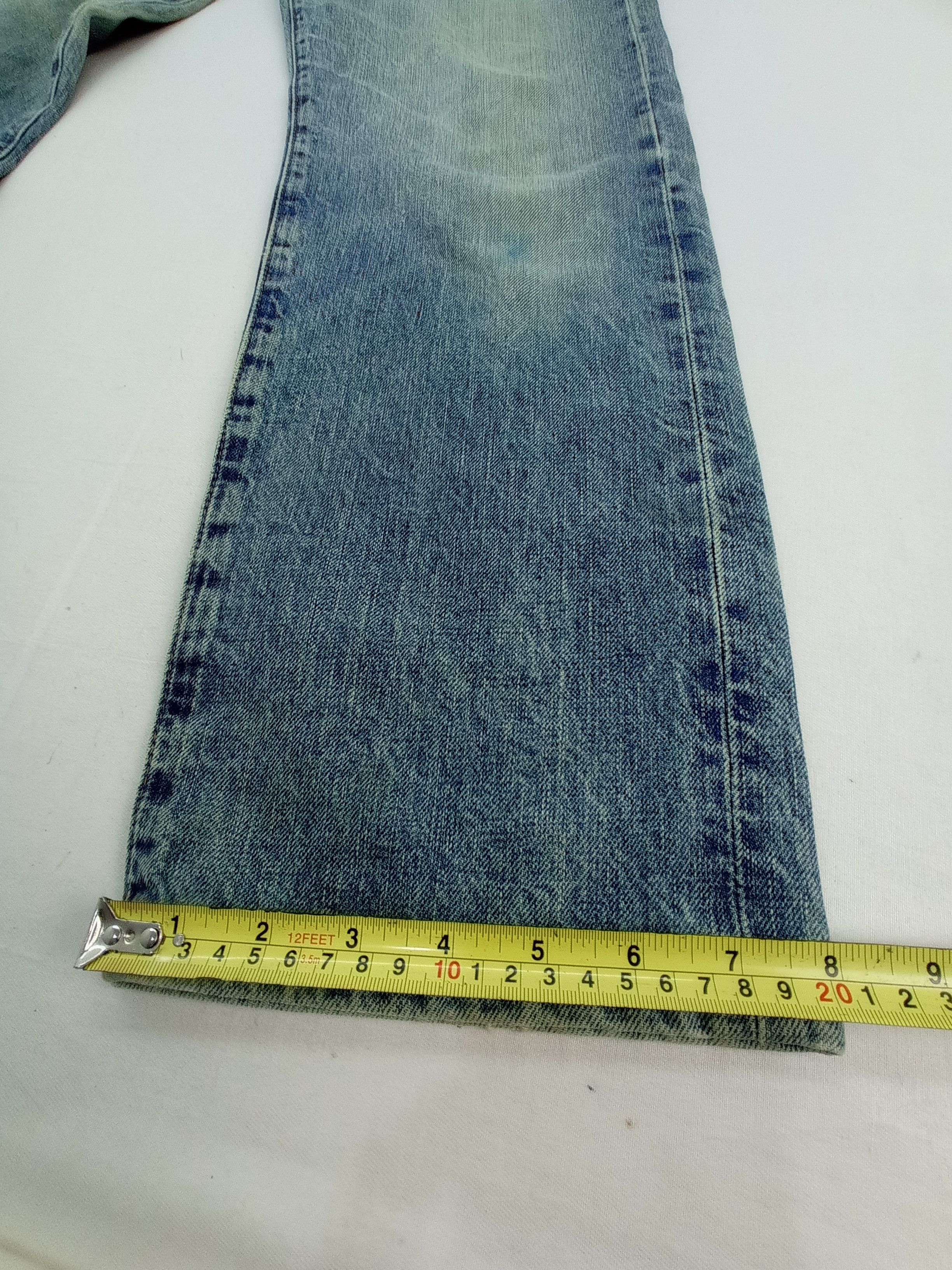 Levi's Levi's 502 Big E Selvage Disstrested Denim Size US 30 / EU 46 - 12 Thumbnail