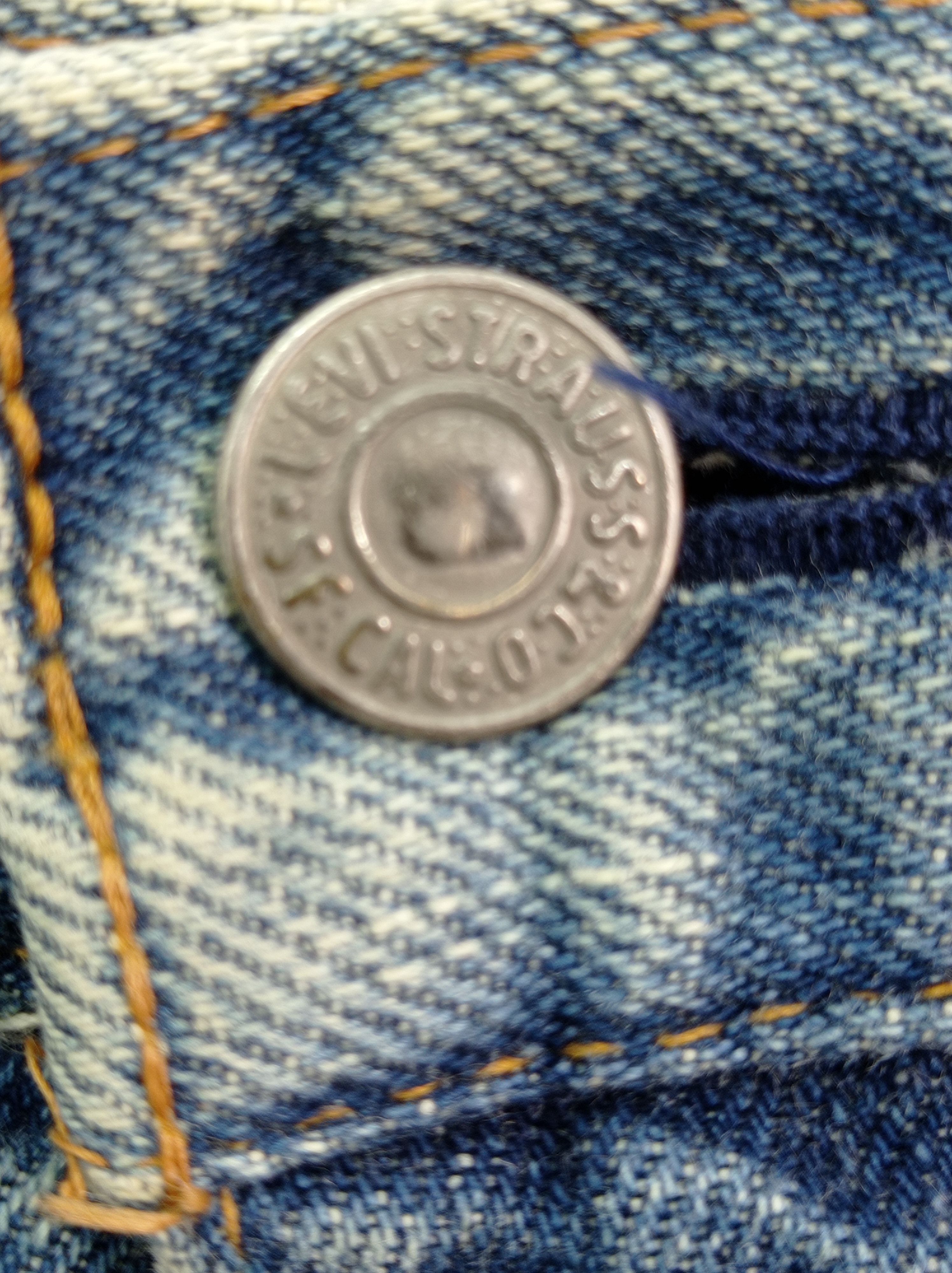 Levi's Levi's 502 Big E Selvage Disstrested Denim Size US 30 / EU 46 - 6 Thumbnail