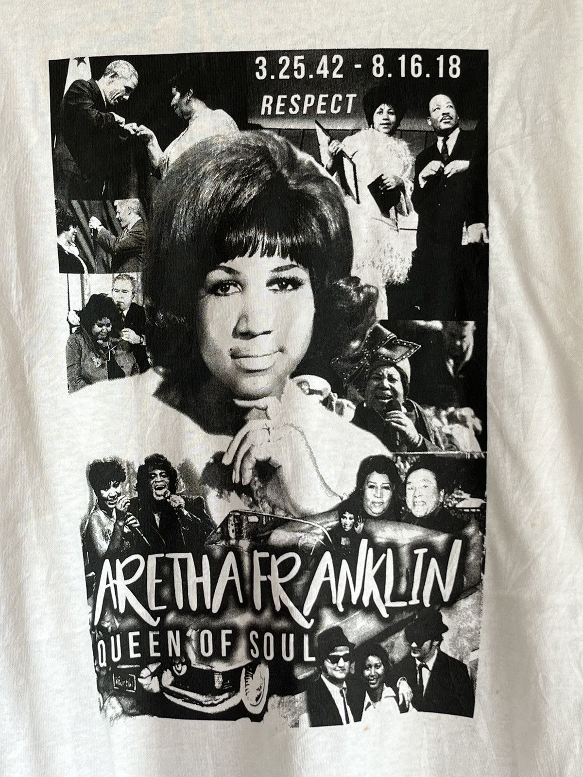 Vintage Aretha franklin ft75 Size US XL / EU 56 / 4 - 4 Thumbnail