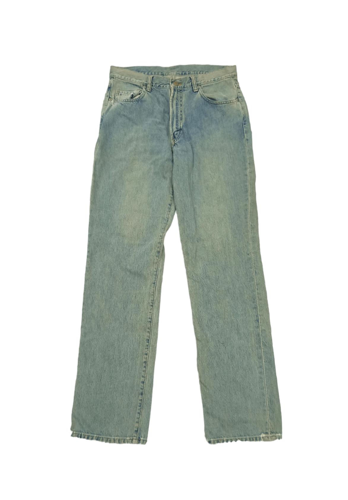 Image of Polo Ralph Lauren x Ralph Lauren Vintage Rrl Ralph Laurent Sun Faded Jeans in Blue Fade (Size 31)