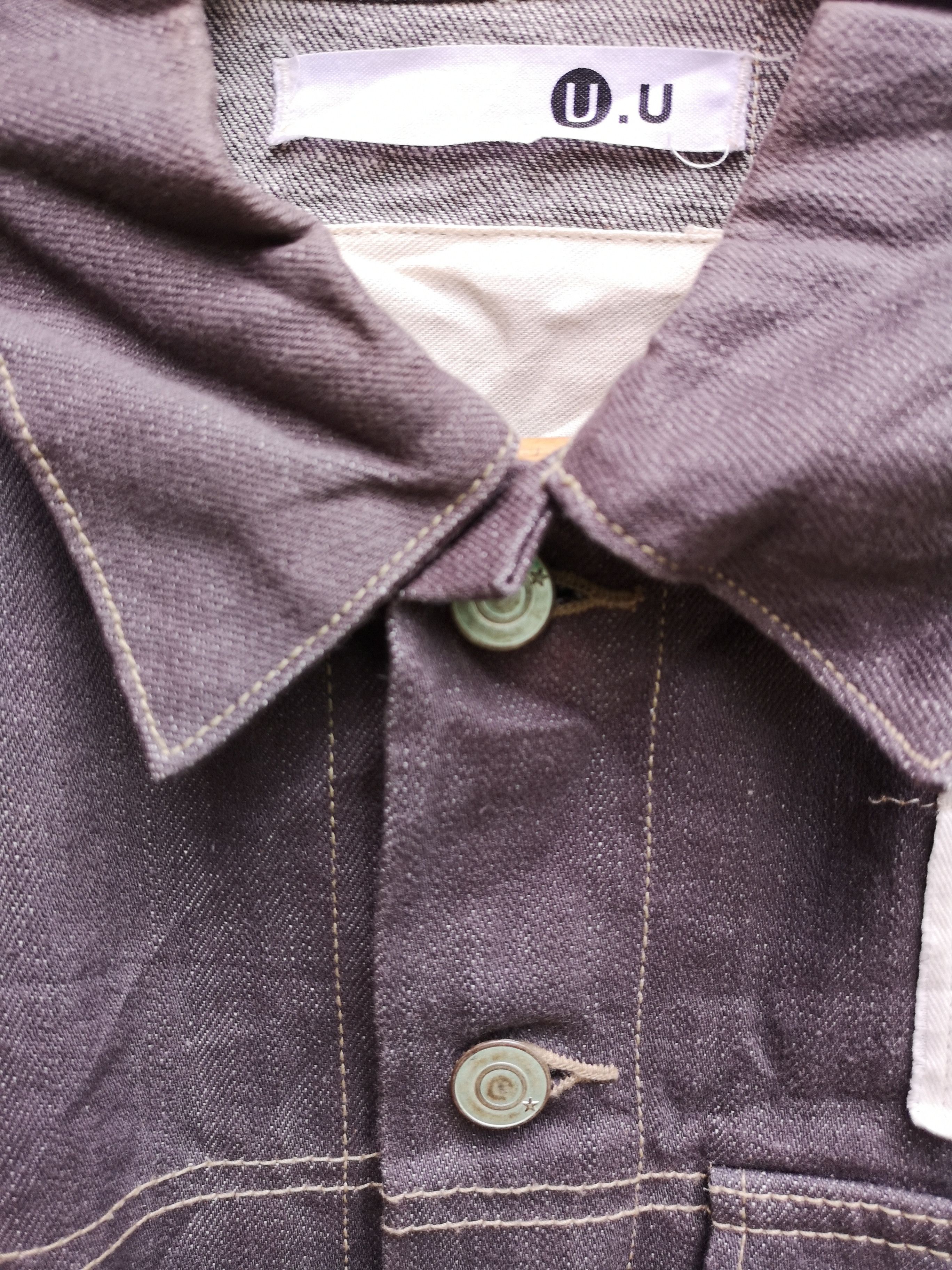 Japanese Brand × Jun Takahashi × Undercover Undercover UU Patches Denim Jacket Size US M / EU 48-50 / 2 - 3 Thumbnail