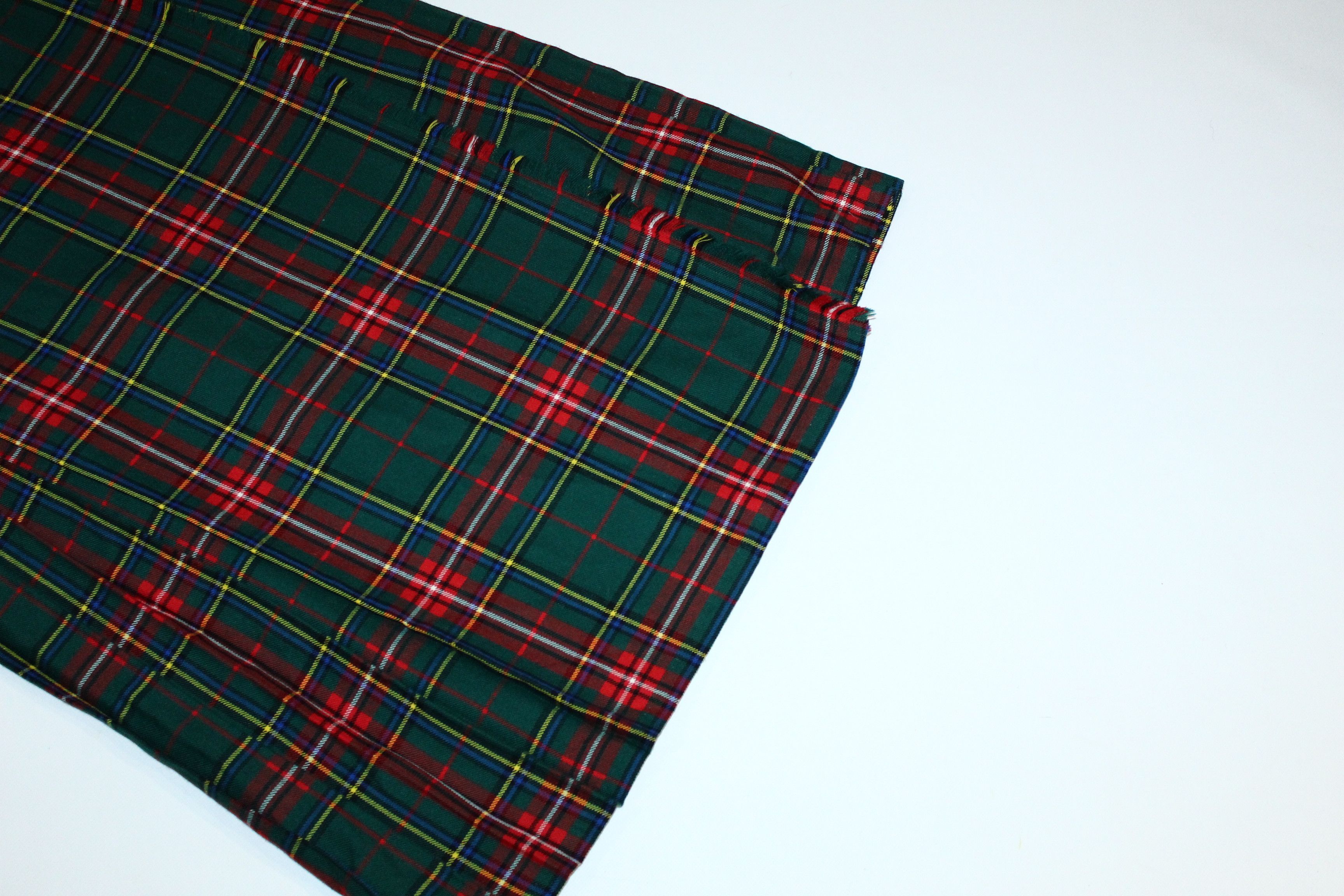 Harris Tweed VTG 🔥 70s 80s Lochcarron Scotland Classic Tartan Wool Kilt Size US 31 - 4 Thumbnail