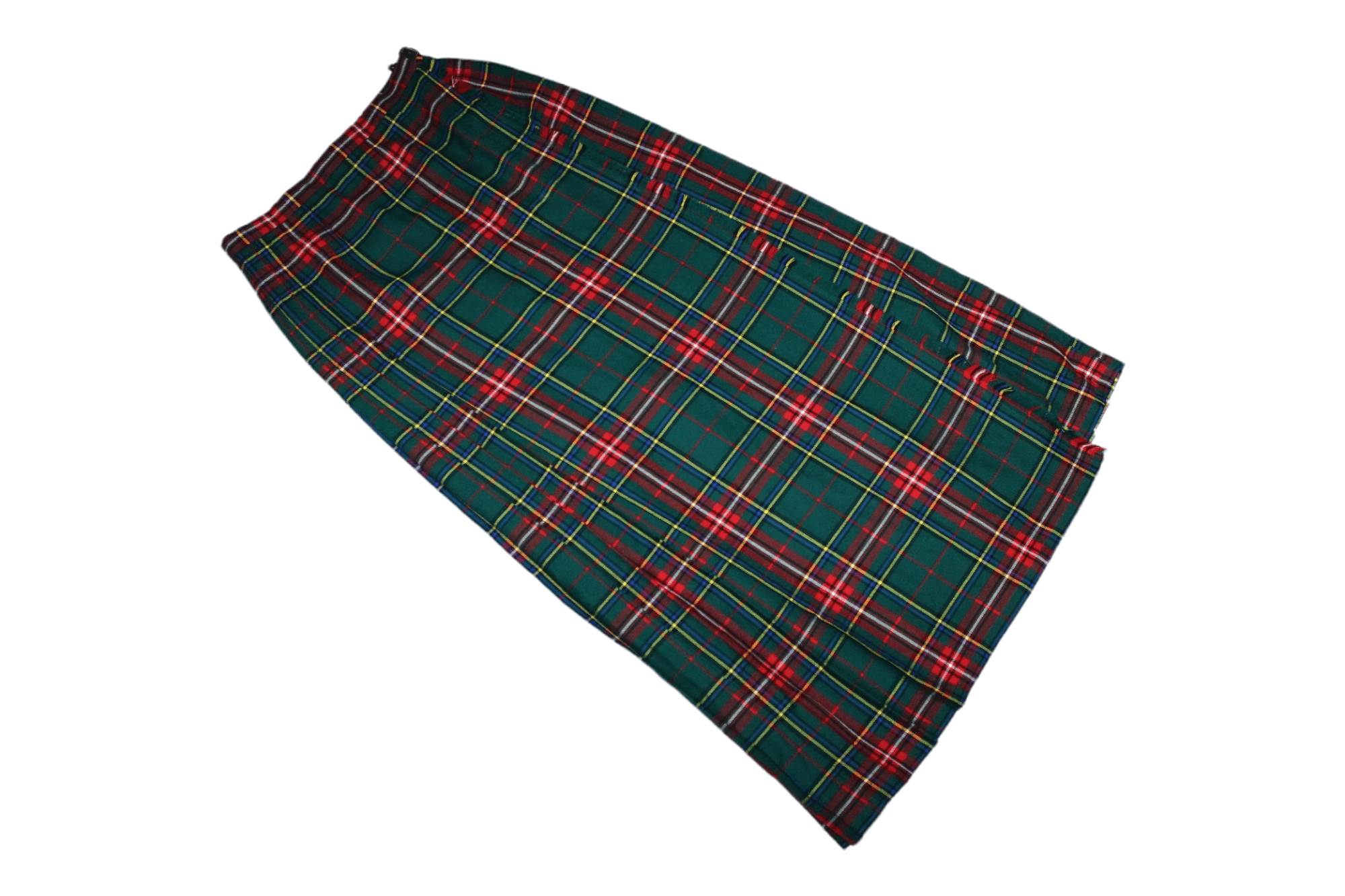 Harris Tweed VTG 🔥 70s 80s Lochcarron Scotland Classic Tartan Wool Kilt Size US 31 - 1 Thumbnail