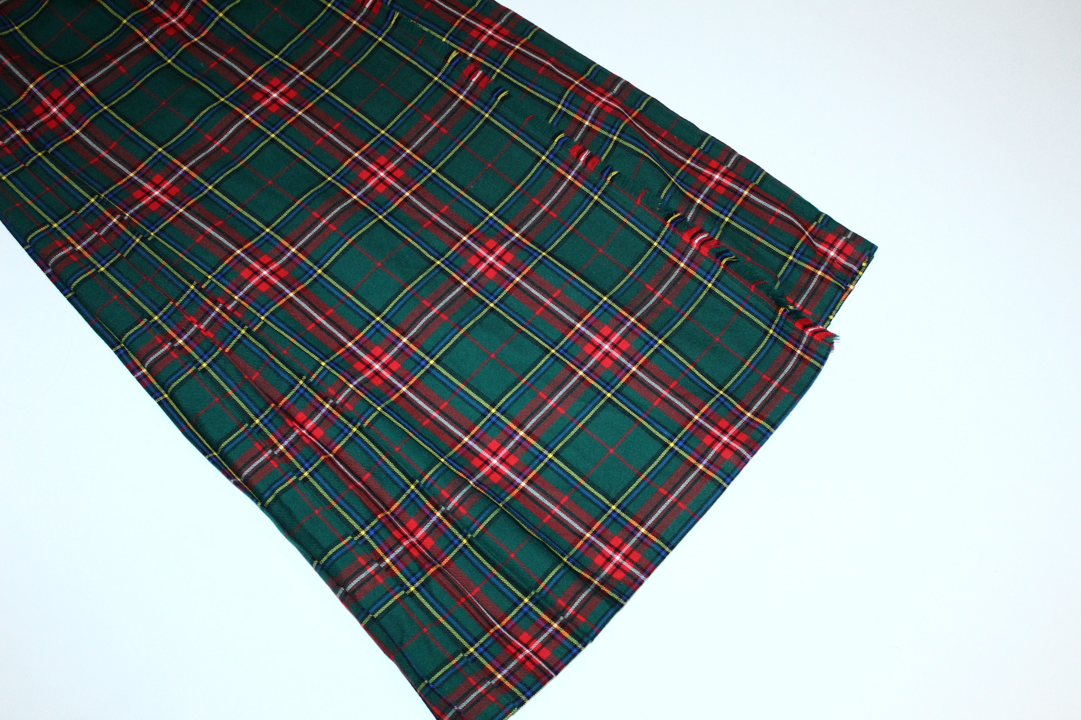 Harris Tweed VTG 🔥 70s 80s Lochcarron Scotland Classic Tartan Wool Kilt Size US 31 - 5 Thumbnail
