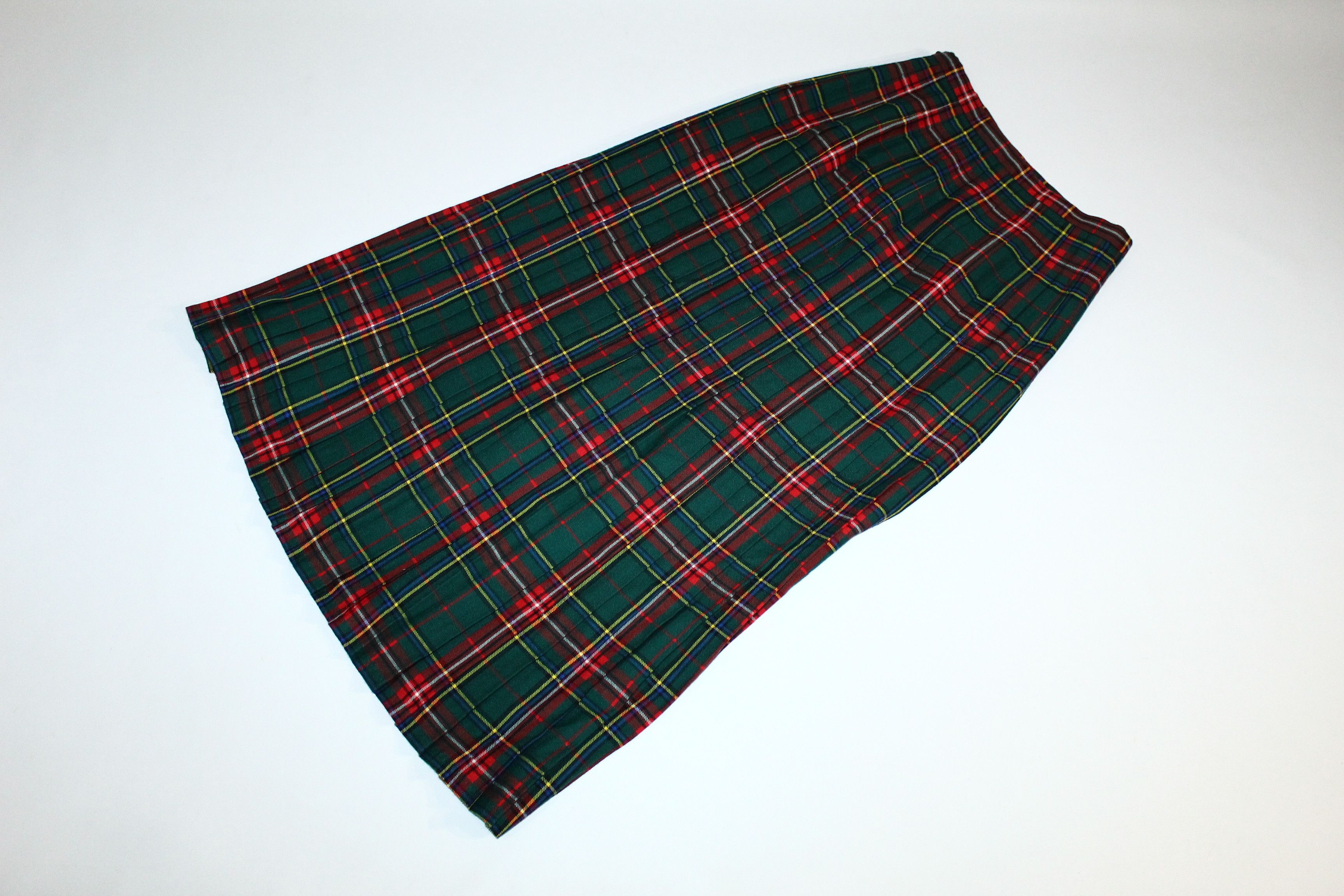 Harris Tweed VTG 🔥 70s 80s Lochcarron Scotland Classic Tartan Wool Kilt Size US 31 - 8 Thumbnail