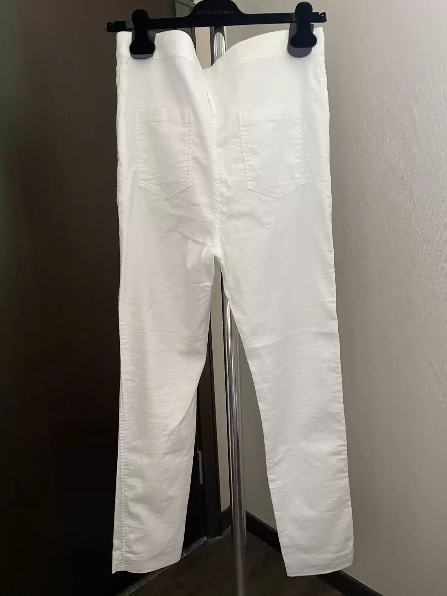 Haider Ackermann Ivory casual trousers