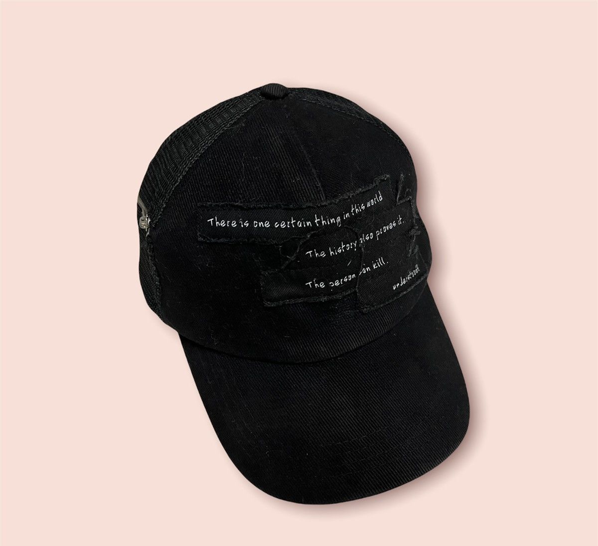 RARE ANTWERP PATCHES SCRIPTS TRUCKER SNAPBACK