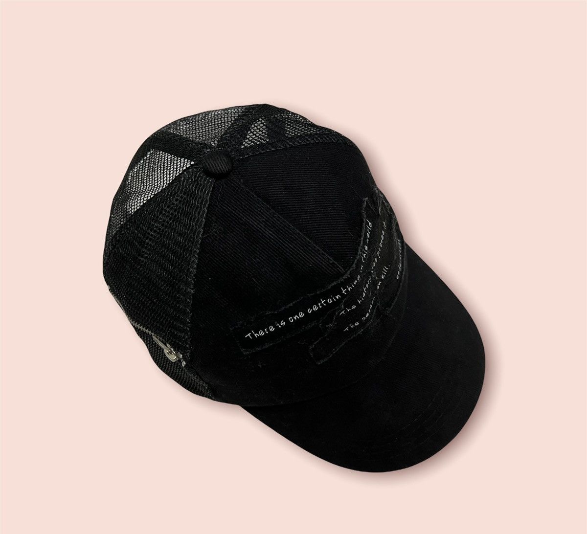 Japanese Brand × Suspicious Antwerp RARE ANTWERP PATCHES SCRIPTS TRUCKER SNAPBACK Size ONE SIZE - 3 Thumbnail