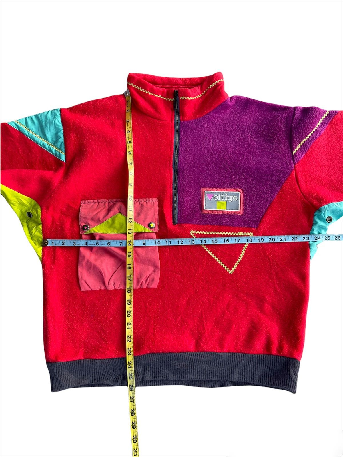 Other Voltige france multicolor polarplus fleece pullover Size US S / EU 44-46 / 1 - 7 Thumbnail