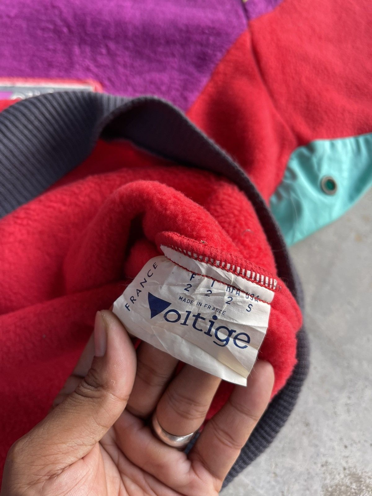 Other Voltige france multicolor polarplus fleece pullover Size US S / EU 44-46 / 1 - 9 Thumbnail