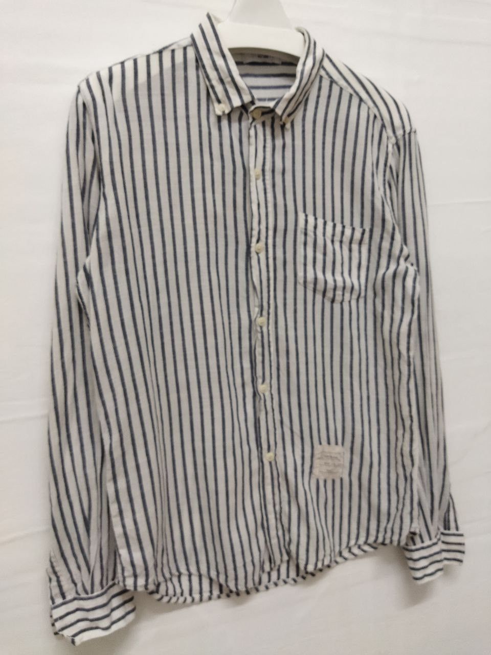 Designer × Thom Browne THOM BROWNE New York Striped Shirt Size US M / EU 48-50 / 2 - 5 Thumbnail