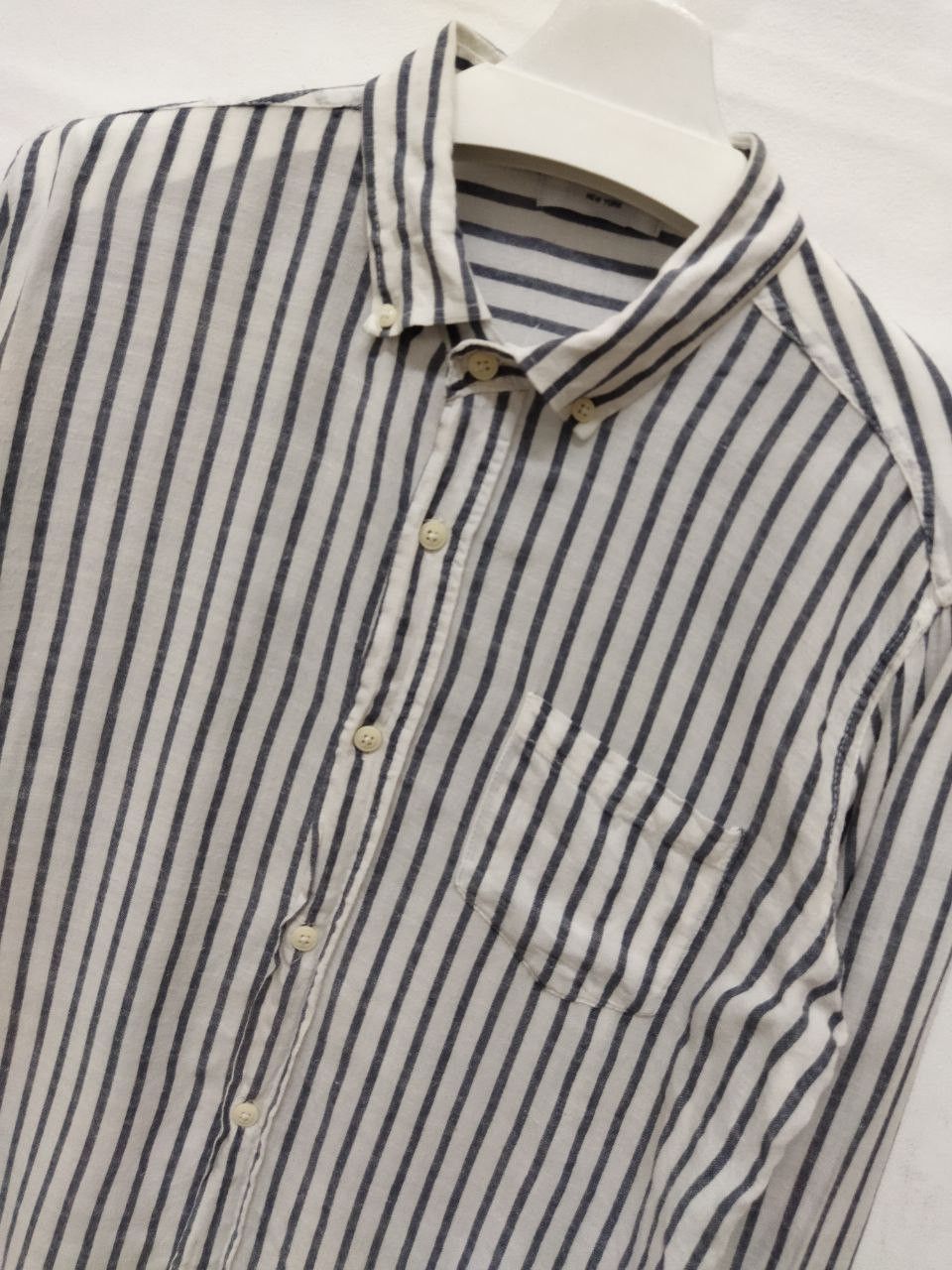 Designer × Thom Browne THOM BROWNE New York Striped Shirt Size US M / EU 48-50 / 2 - 3 Thumbnail