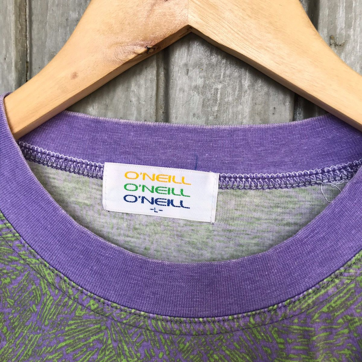 O'Neill × Vintage Vintage ONEIL california embroidery logo 90s tees Size US L / EU 52-54 / 3 - 8 Thumbnail