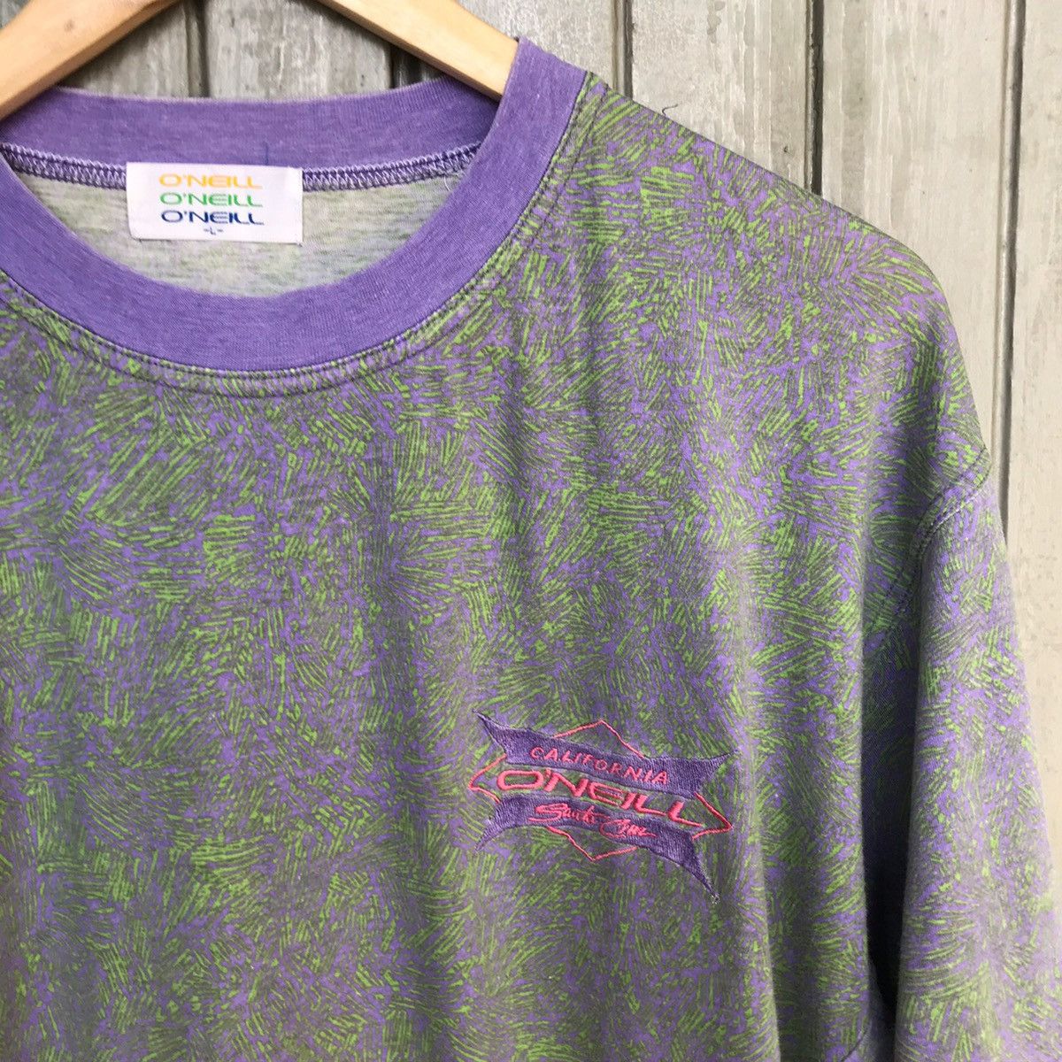 O'Neill × Vintage Vintage ONEIL california embroidery logo 90s tees Size US L / EU 52-54 / 3 - 3 Thumbnail