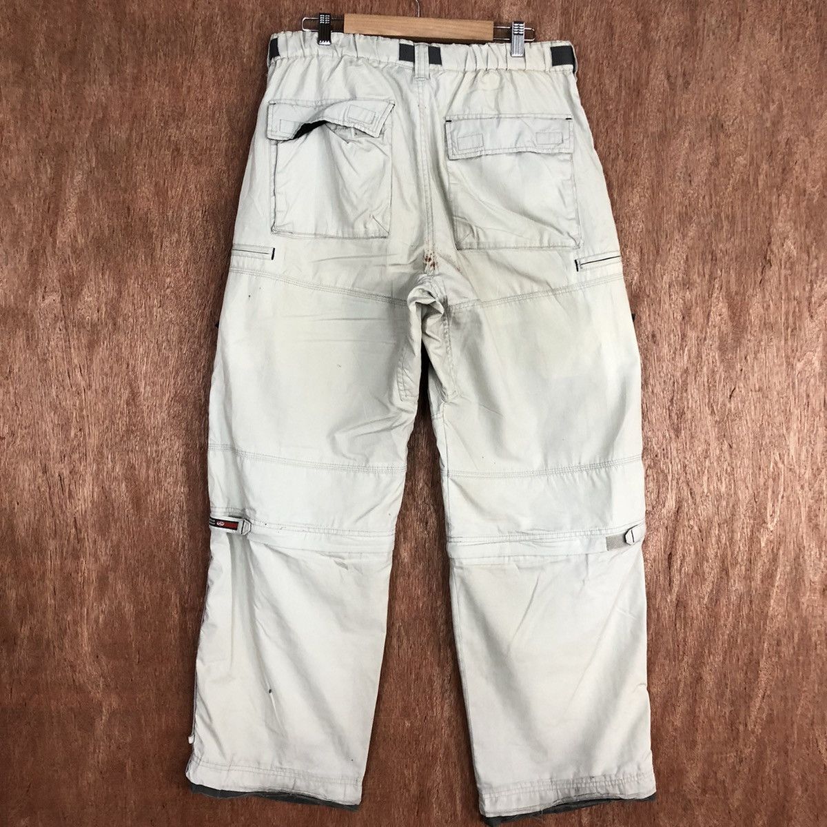 Japanese Brand Raton Laveur White Multipocket Cargo Pants #c832 Size US 30 / EU 46 - 8 Thumbnail