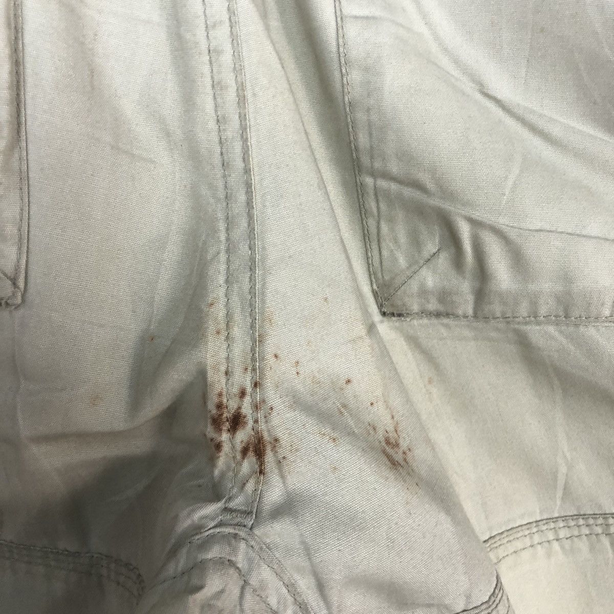 Japanese Brand Raton Laveur White Multipocket Cargo Pants #c832 Size US 30 / EU 46 - 11 Thumbnail