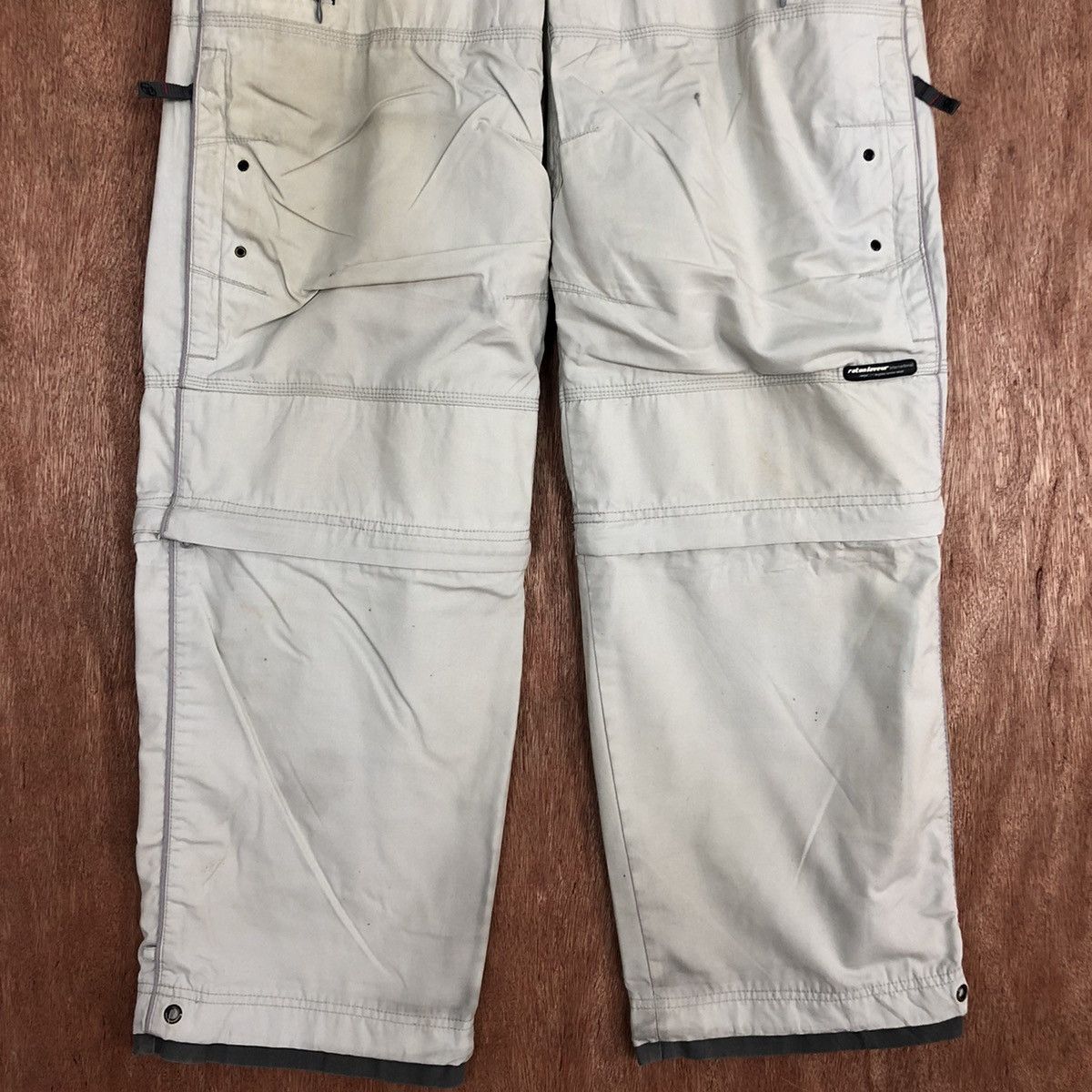Japanese Brand Raton Laveur White Multipocket Cargo Pants #c832 Size US 30 / EU 46 - 3 Thumbnail