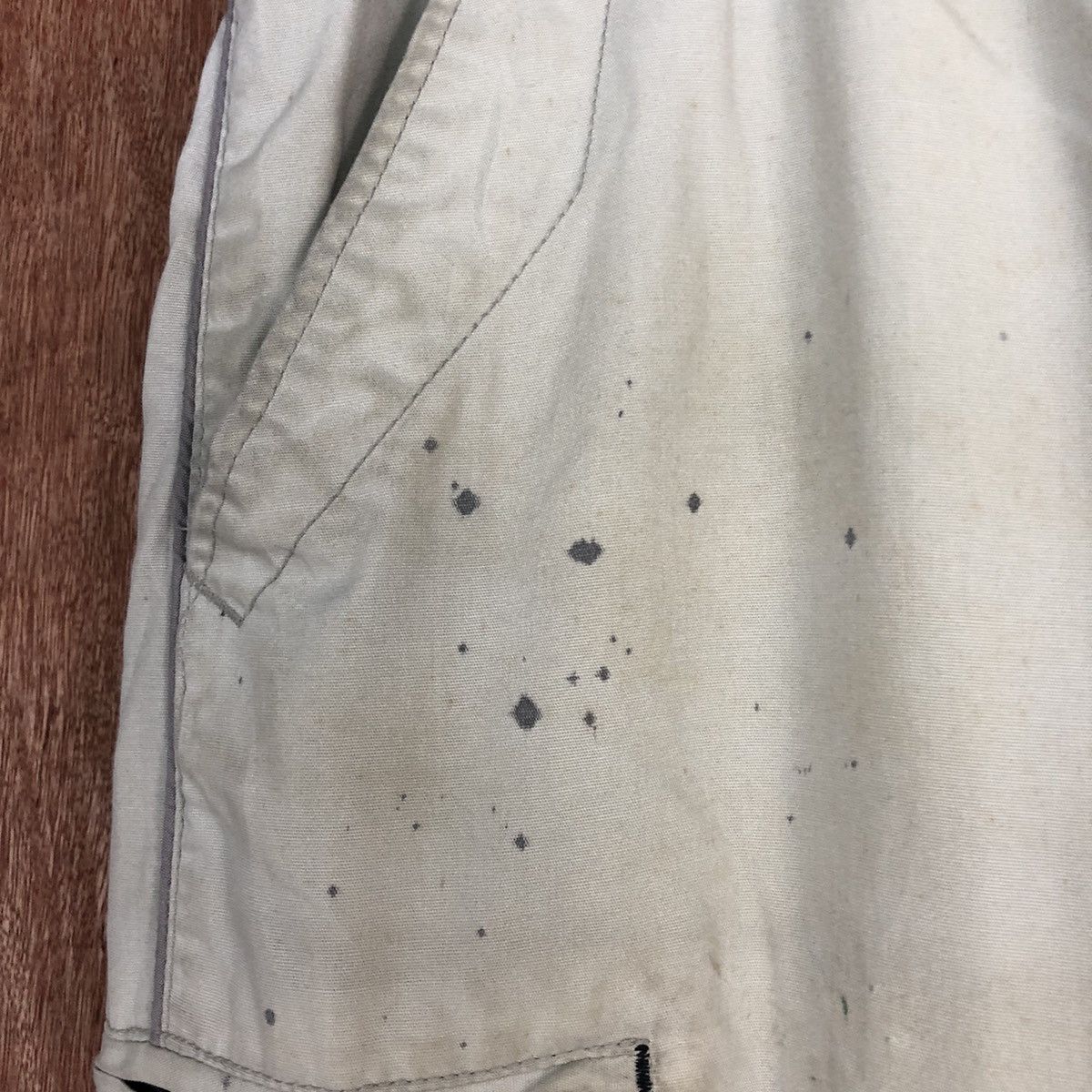Japanese Brand Raton Laveur White Multipocket Cargo Pants #c832 Size US 30 / EU 46 - 6 Thumbnail