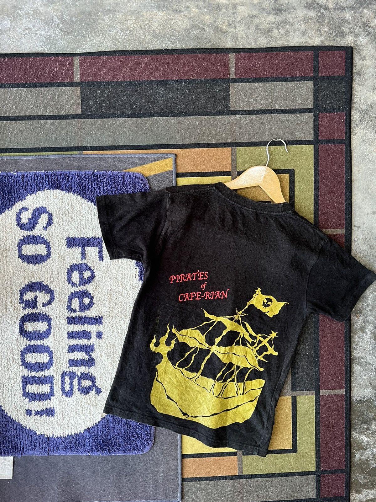 Japanese Brand 🔥Vintage Pirates of Cafe-rian Tees Size US XXS / EU 40 - 1 Thumbnail