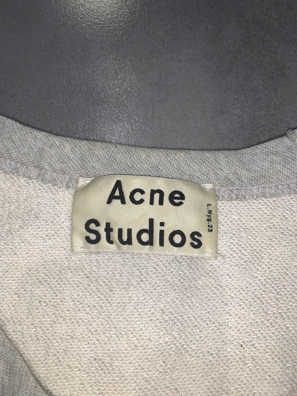 Acne Studios SS14 Acne Studios College Patch Gray Sweatshirt Size US XL / EU 56 / 4 - 14 Thumbnail