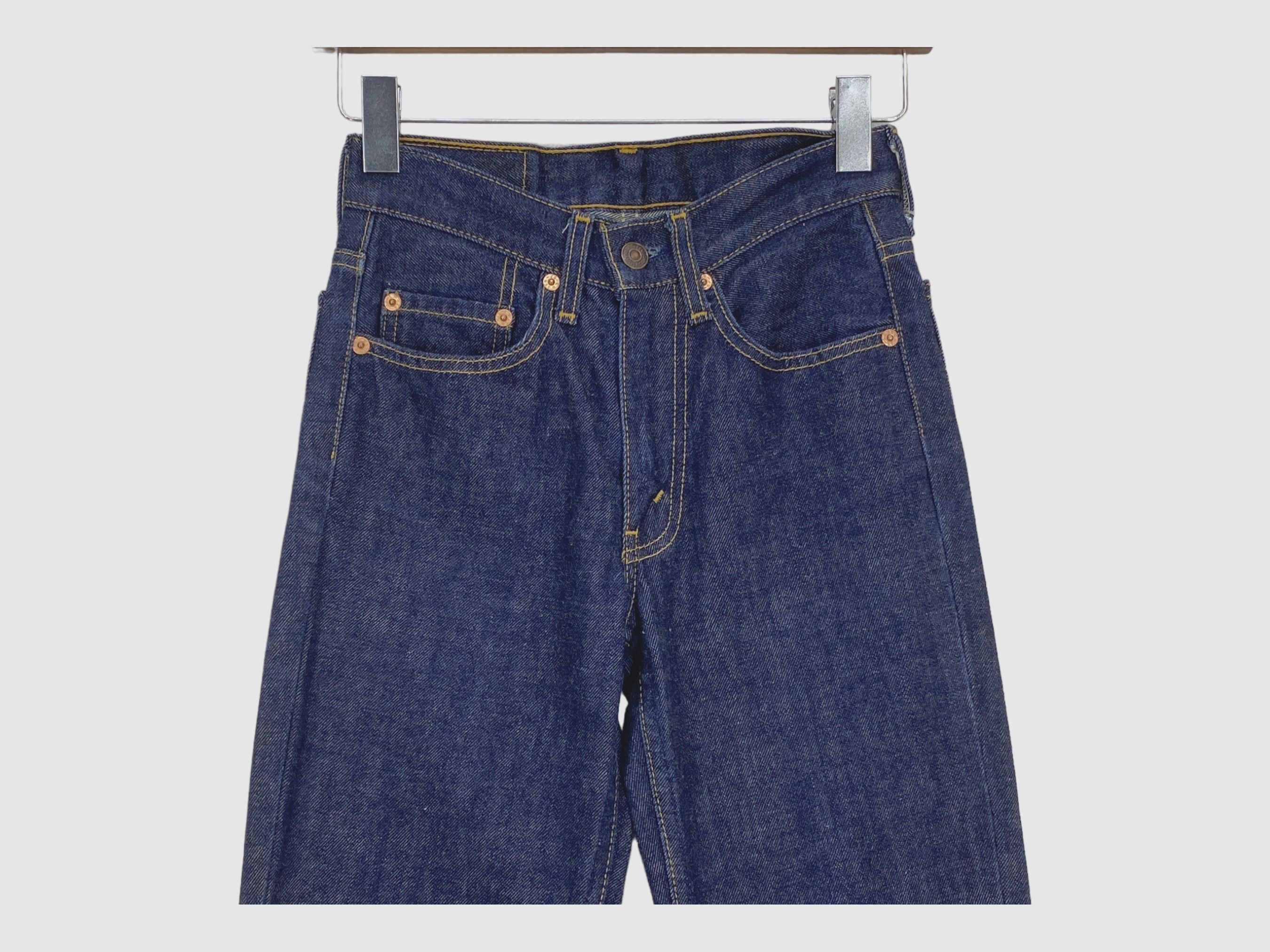 Levi's × Levi's Vintage Clothing Levi's 553 Vintage High-Waisted JeansDark Wash Classic Denim Size 25" / US 0 / IT 36 - 3 Thumbnail