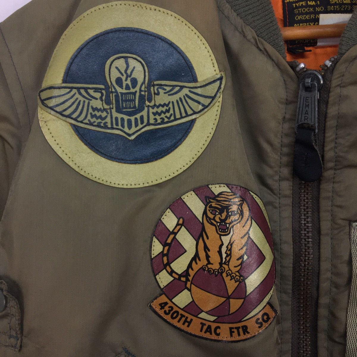 Avirex Avirex Zip Up MA-1 Jacket Flyers Made in USA Size S Size US S / EU 44-46 / 1 - 3 Thumbnail