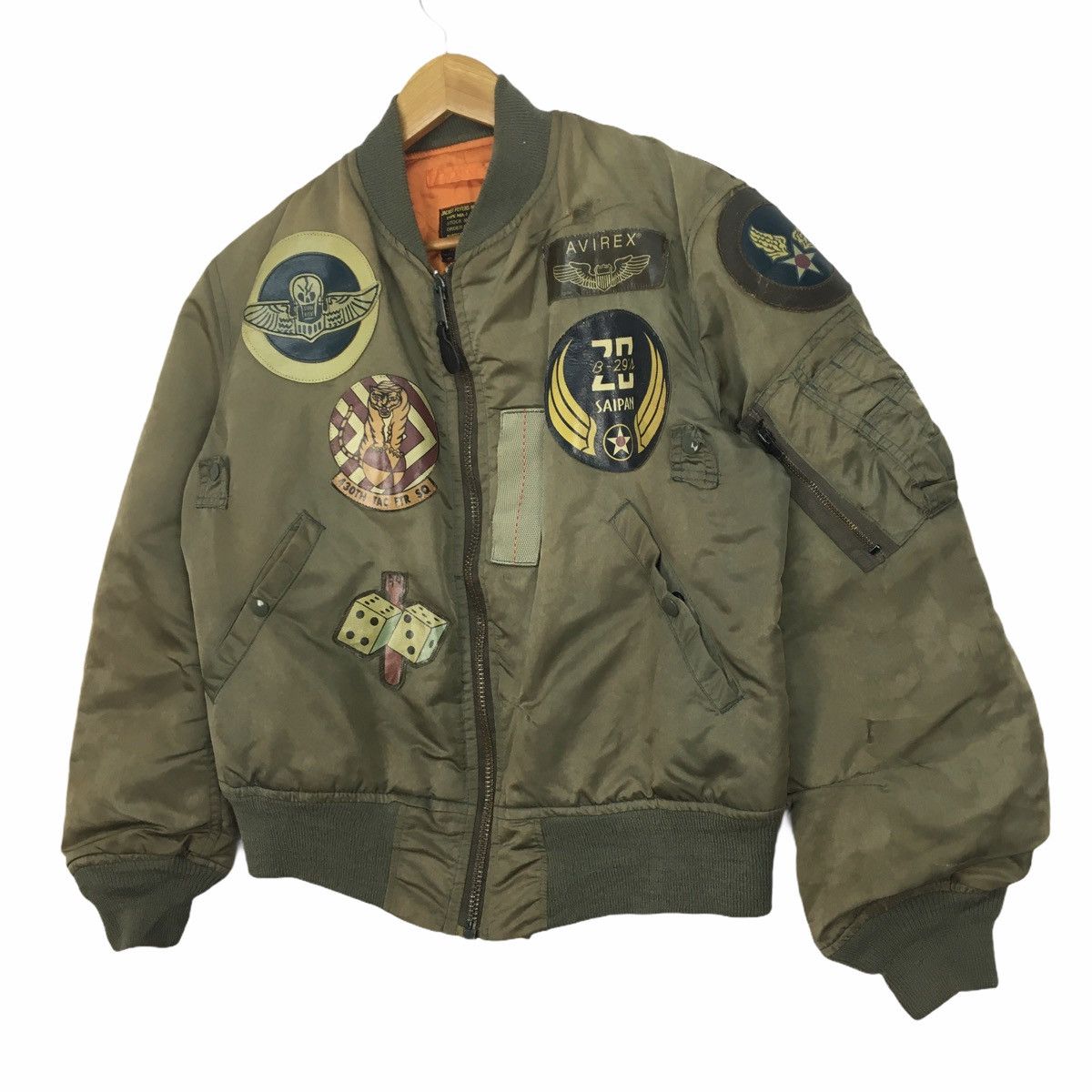 Avirex Avirex Zip Up MA-1 Jacket Flyers Made in USA Size S Size US S / EU 44-46 / 1 - 6 Thumbnail
