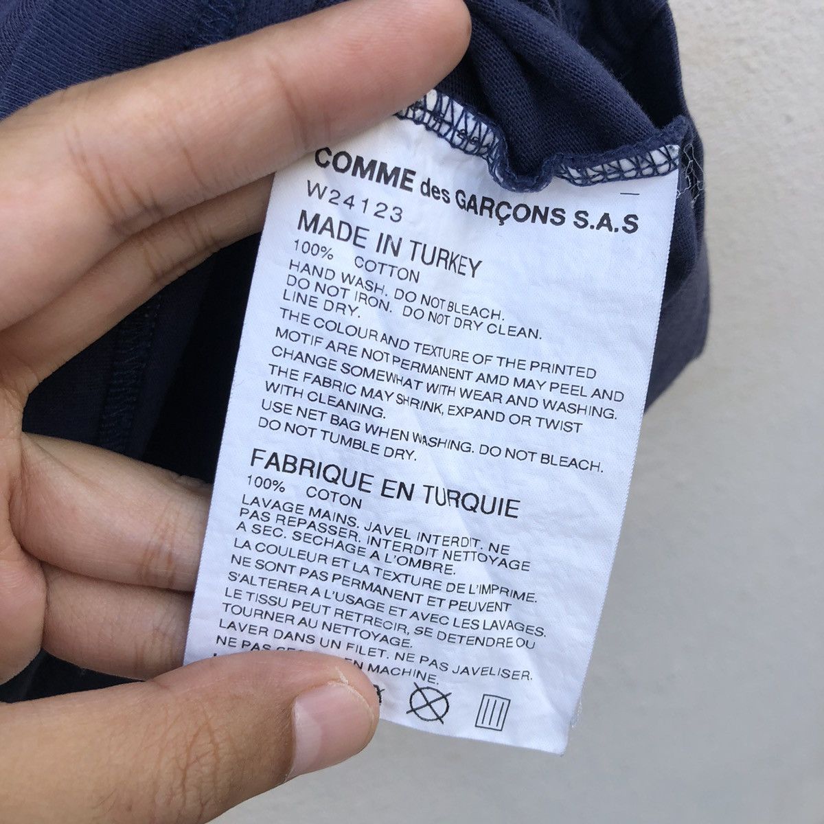 Comme des Garcons × Comme des Garcons Homme Plus COMME DES GARCONS BASIC PLAIN TEE SIMPLE DESIGN T-shirt Size US L / EU 52-54 / 3 - 9 Thumbnail