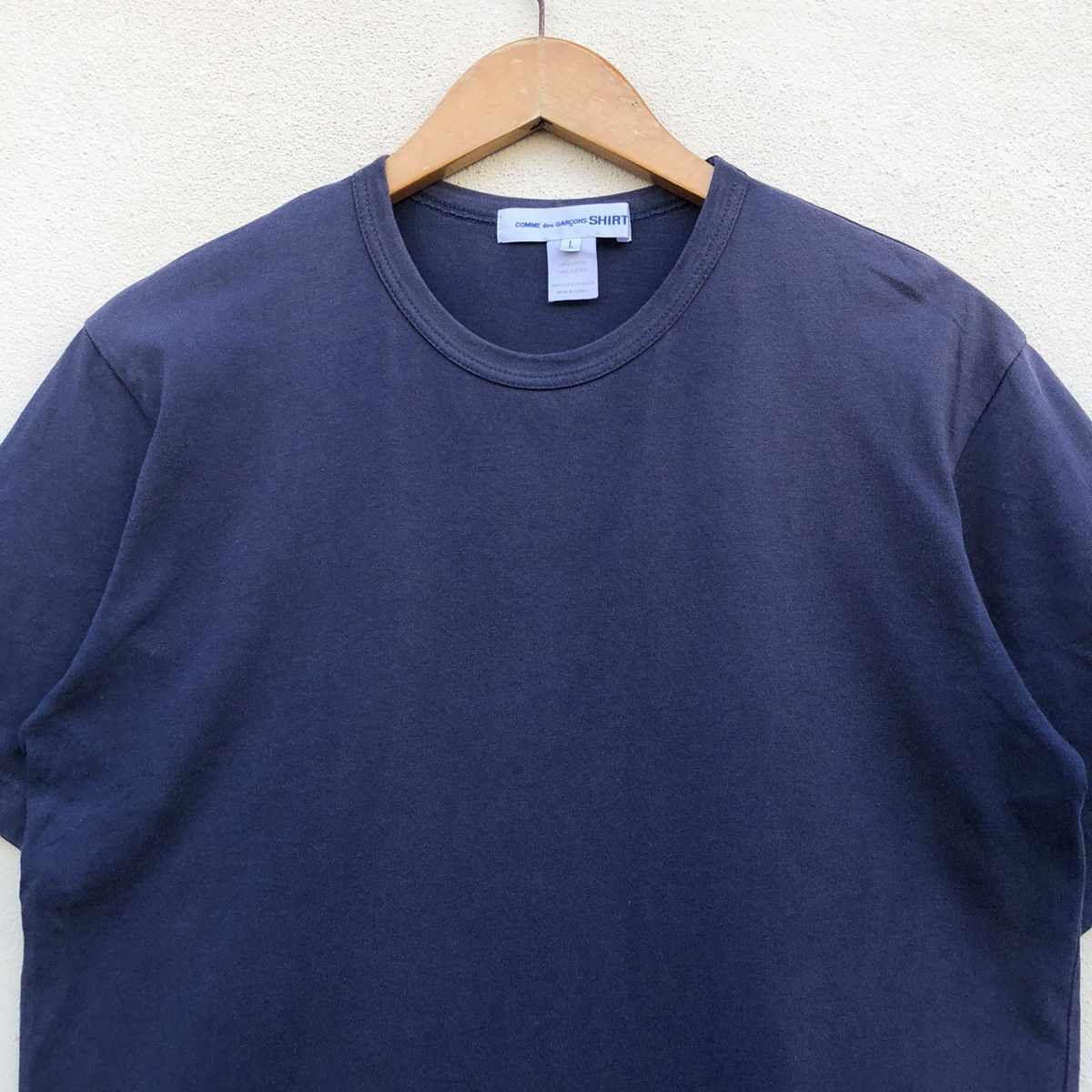 Comme des Garcons × Comme des Garcons Homme Plus COMME DES GARCONS BASIC PLAIN TEE SIMPLE DESIGN T-shirt Size US L / EU 52-54 / 3 - 2 Thumbnail