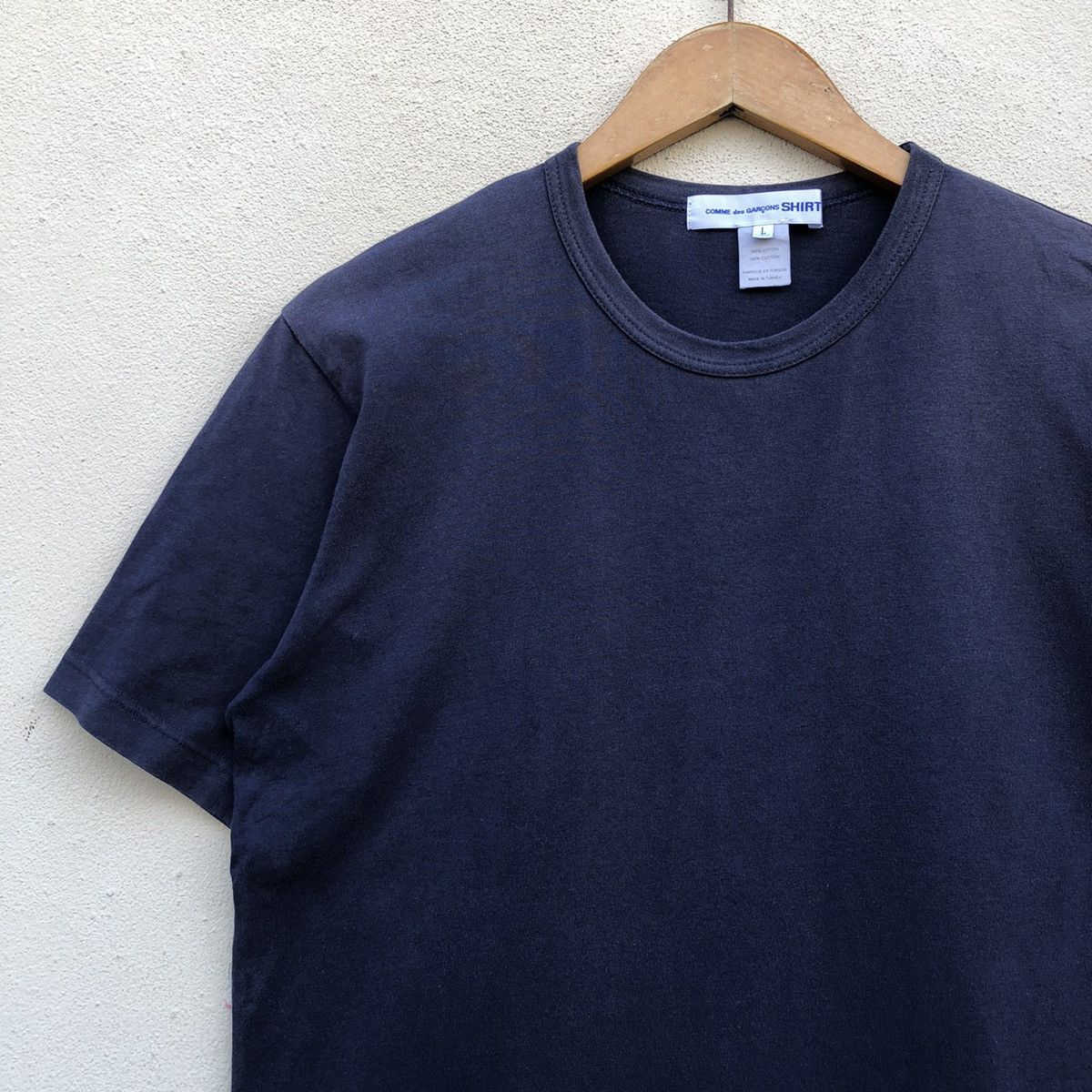 Comme des Garcons × Comme des Garcons Homme Plus COMME DES GARCONS BASIC PLAIN TEE SIMPLE DESIGN T-shirt Size US L / EU 52-54 / 3 - 4 Thumbnail