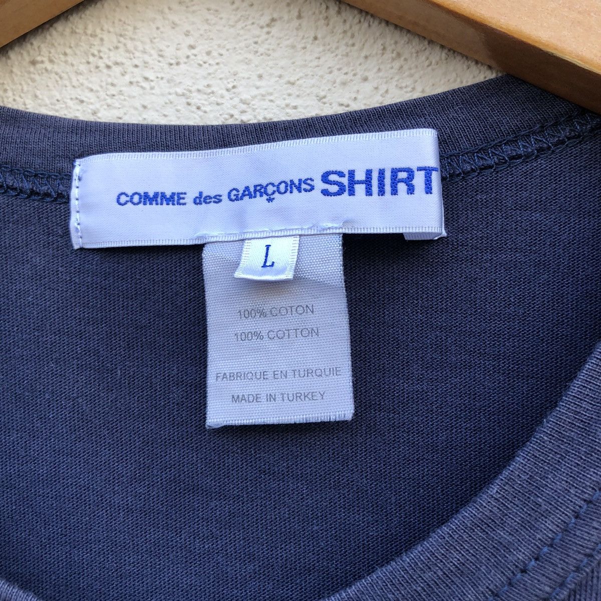 Comme des Garcons × Comme des Garcons Homme Plus COMME DES GARCONS BASIC PLAIN TEE SIMPLE DESIGN T-shirt Size US L / EU 52-54 / 3 - 8 Thumbnail