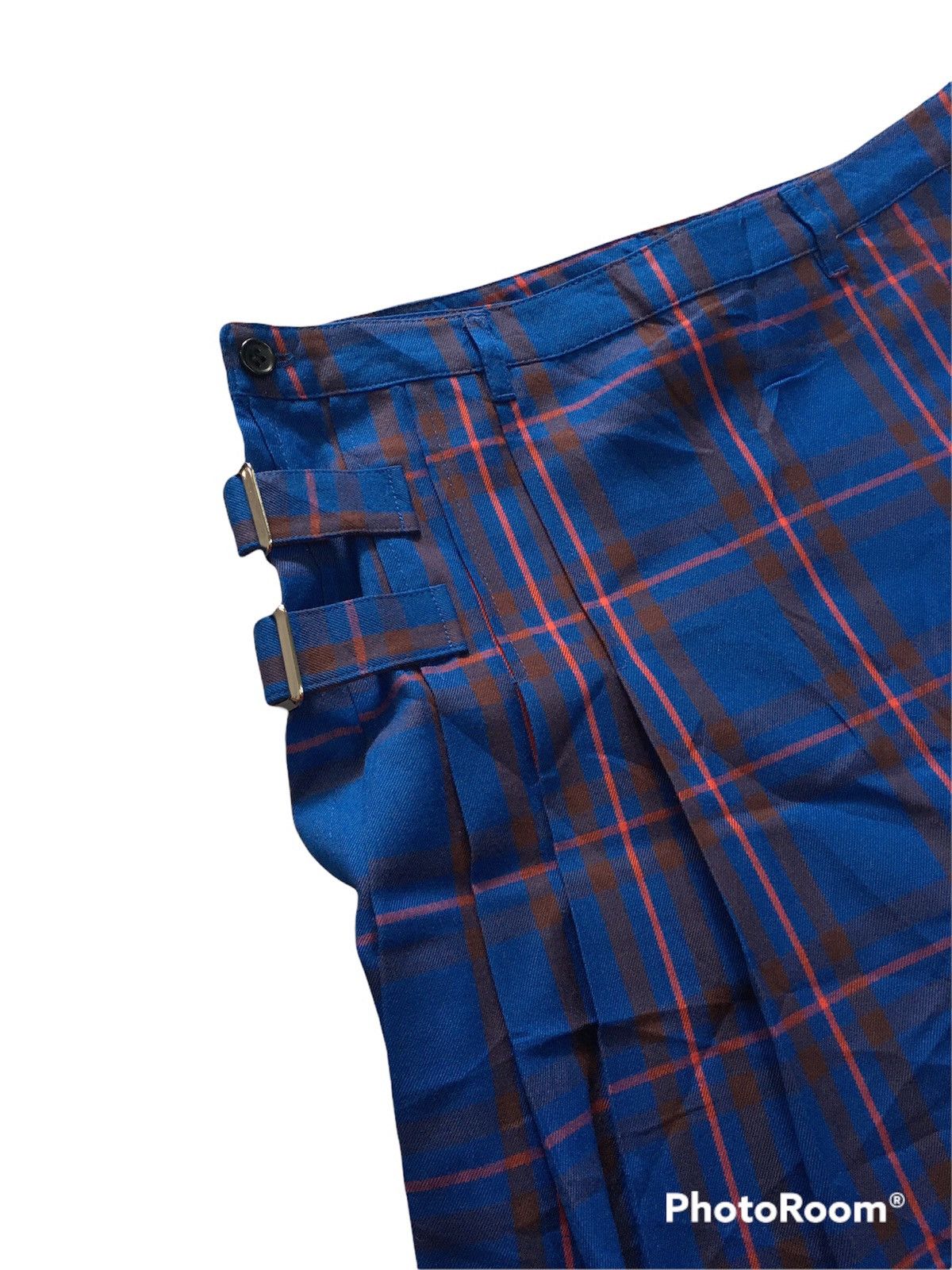 Japanese Brand × Seditionaries Japanese Brand Lucy Plaid Double Bumflap Pants Size US 32 / EU 48 - 4 Thumbnail