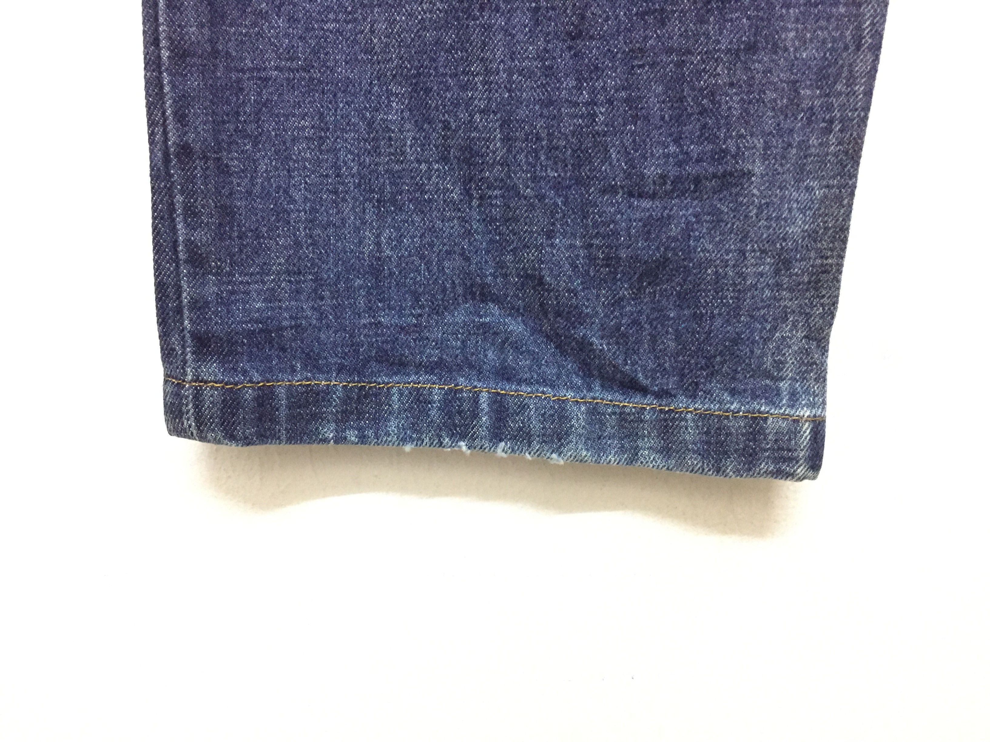 Helmut Lang SS1999 HELMUT LANG faded crop raw denim Size US 29 - 8 Thumbnail