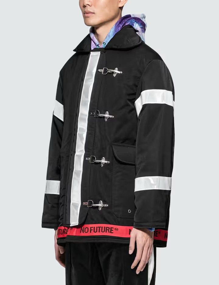 MAGIC STICK 2018 MEANS NOTHiNG HEAVY DUTY FiRE FiGHTERS COAT JACKET Size US L / EU 52-54 / 3 - 1 Thumbnail