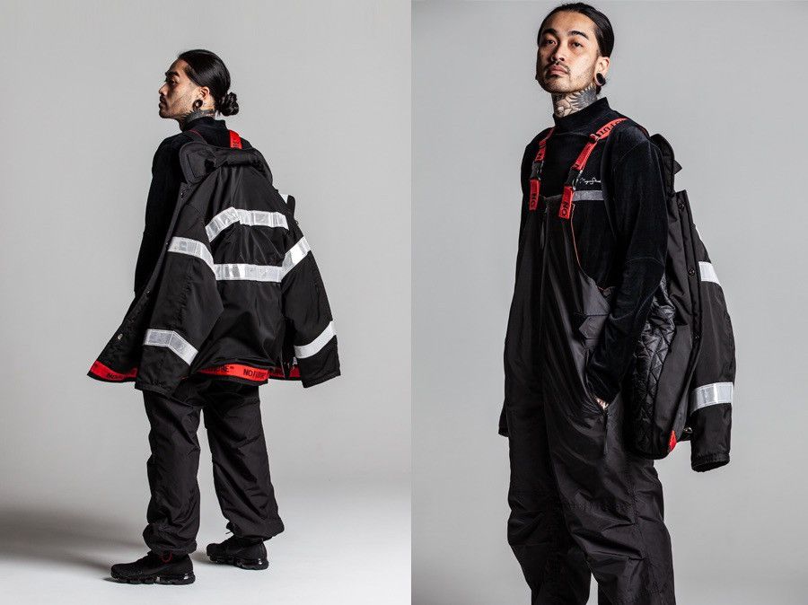 MAGIC STICK 2018 MEANS NOTHiNG HEAVY DUTY FiRE FiGHTERS COAT JACKET Size US L / EU 52-54 / 3 - 5 Thumbnail